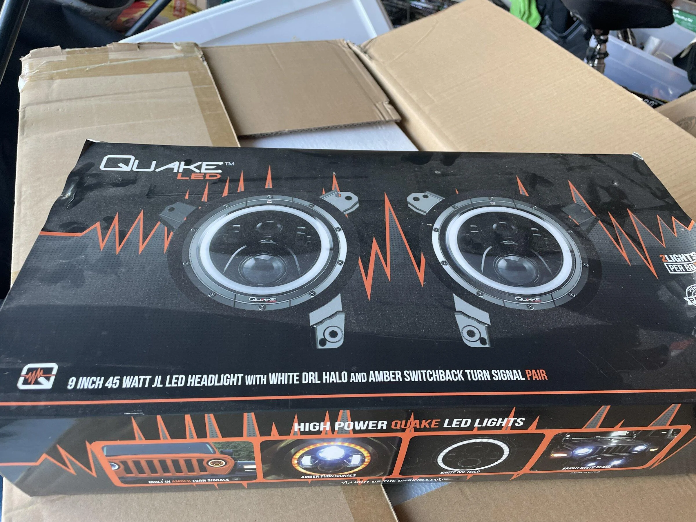 Jeep Gladiator Quake LED headlights $300 365C3C37-4DC2-42F7-AF8C-B3B1D711EBAF