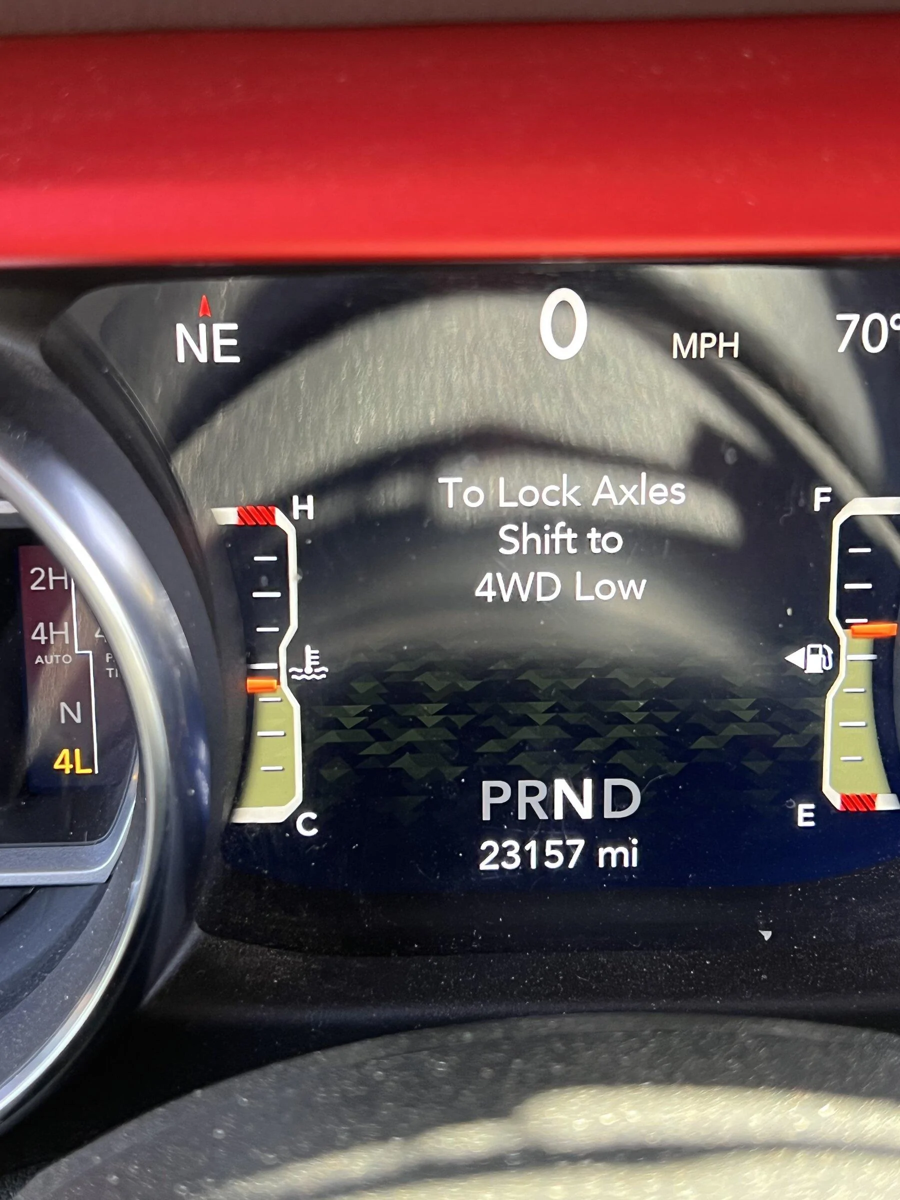 Jeep Gladiator Not recognizing 4L 068A8F98-EF31-4C8F-9106-E4B8D27DDF3C