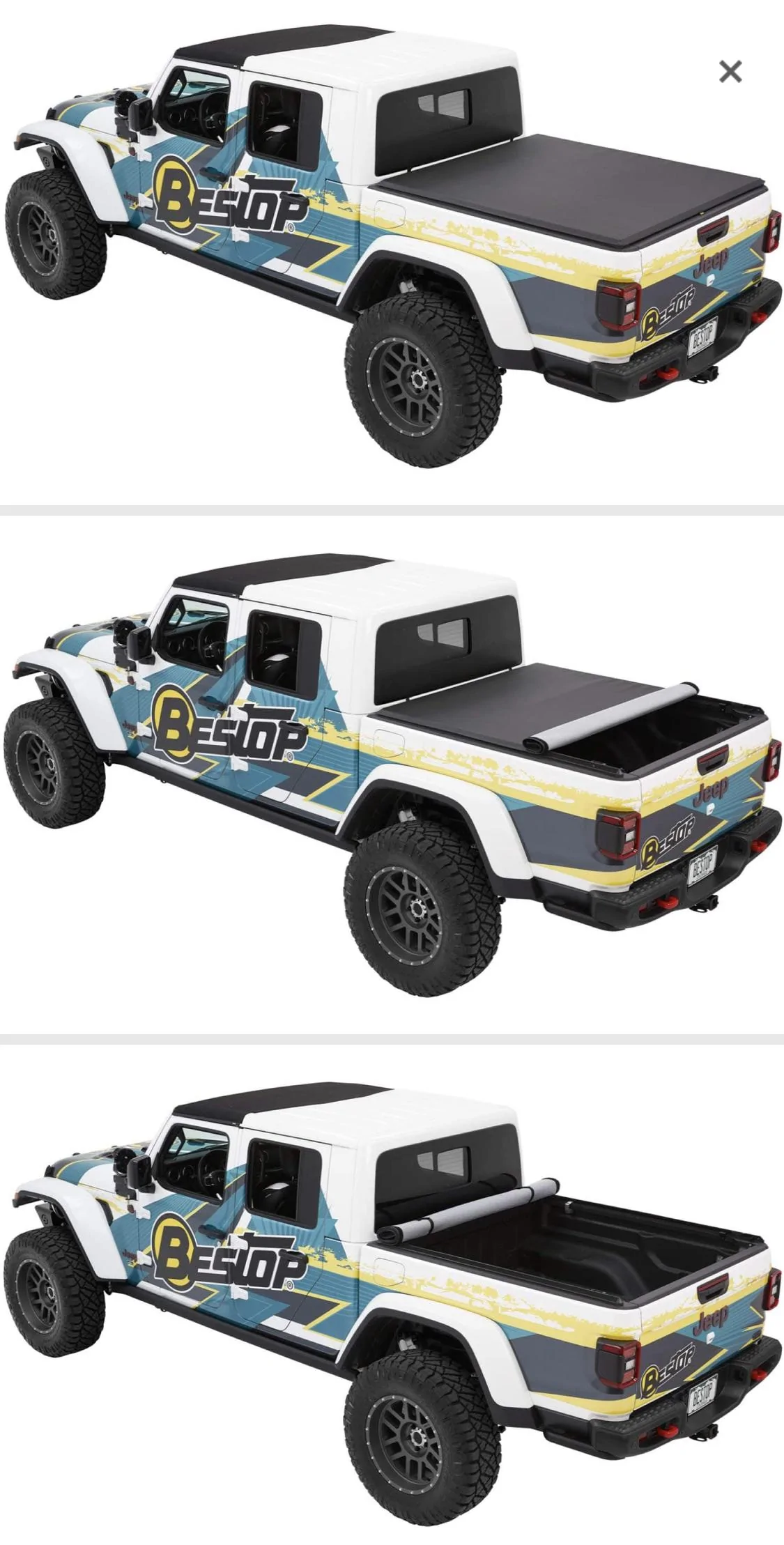 Jeep Gladiator Bestop EZ roll tonneau cover- $200 obo IMG_7437
