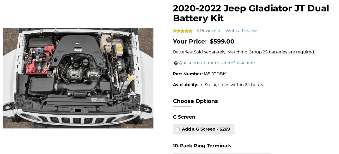 Jeep Gladiator Gladiator Expedition Rigs Screen Shot 2022-05-13 at 8.34.10 PM