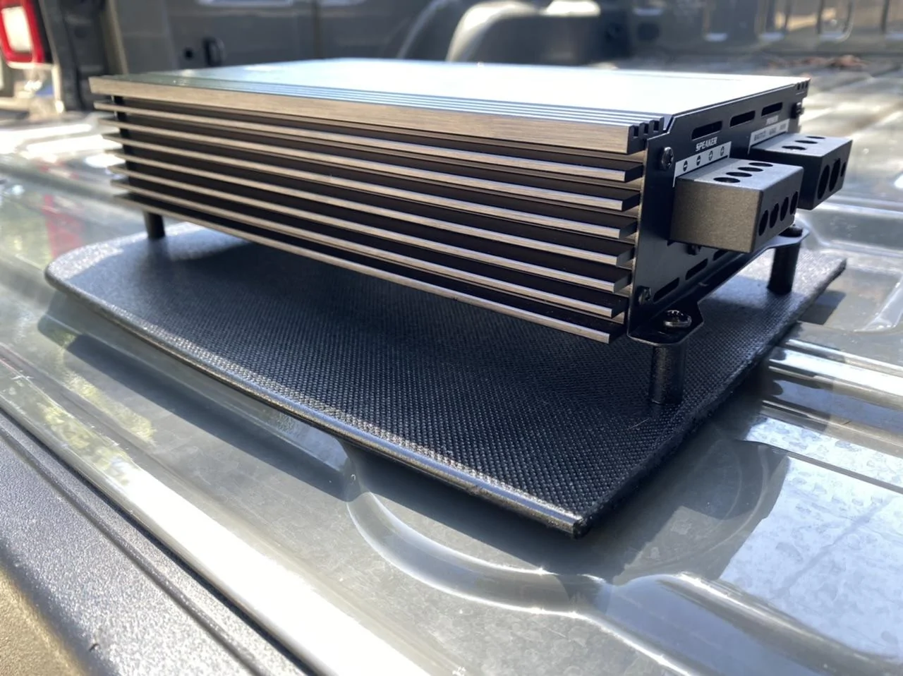 Jeep Gladiator DIY Amp “rack” on the cheap (cutting board) 3E69CBE5-3AD6-4DE8-B1BE-F477940191C7