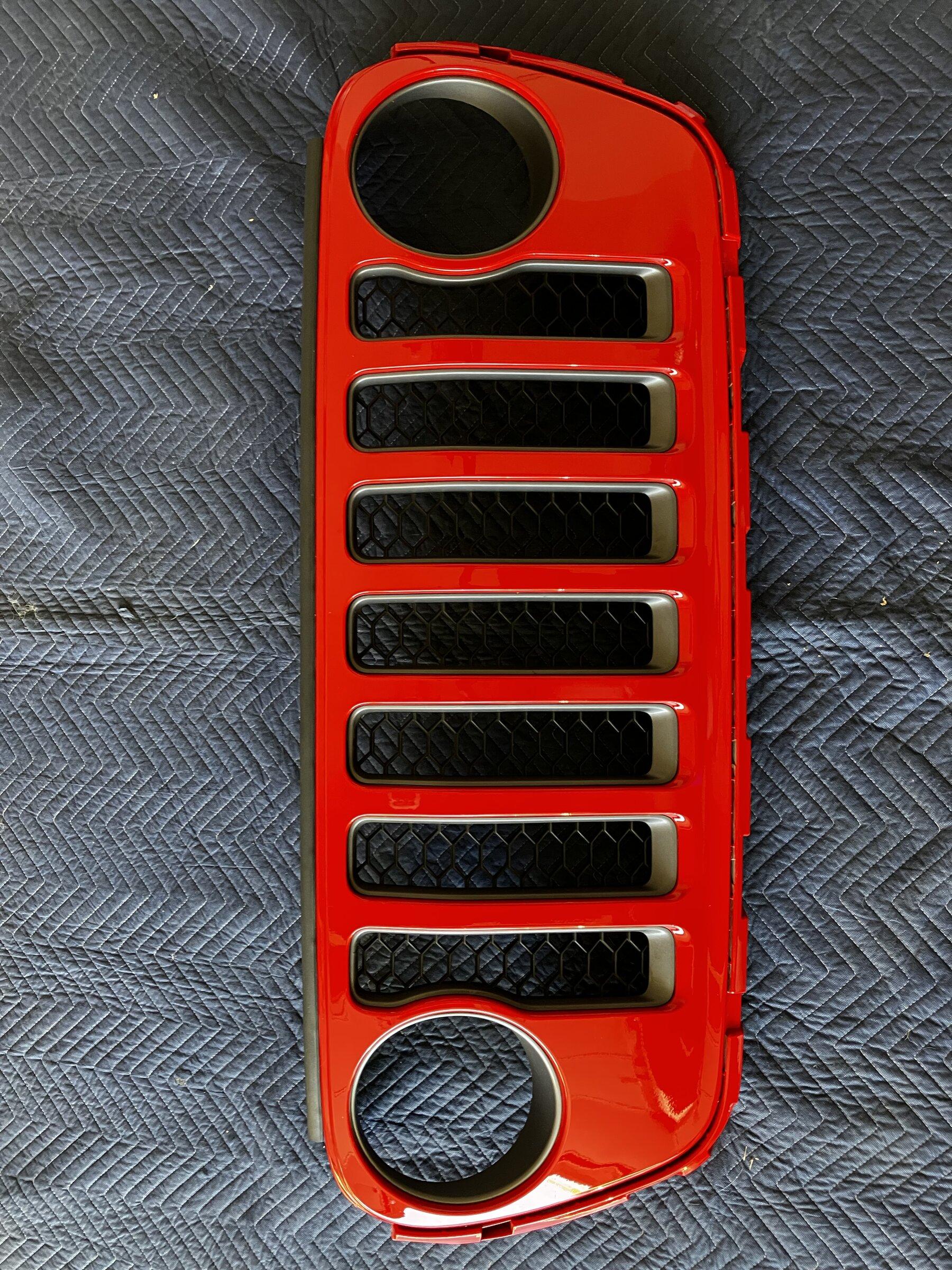 Jeep Gladiator Jeep JT Red Grill IMG_0174