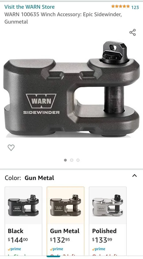 Jeep Gladiator Warn 100635 "Sidewinder" Winch Attachment 00808_a34dL7n3oHHz_0e80pA_1200x900