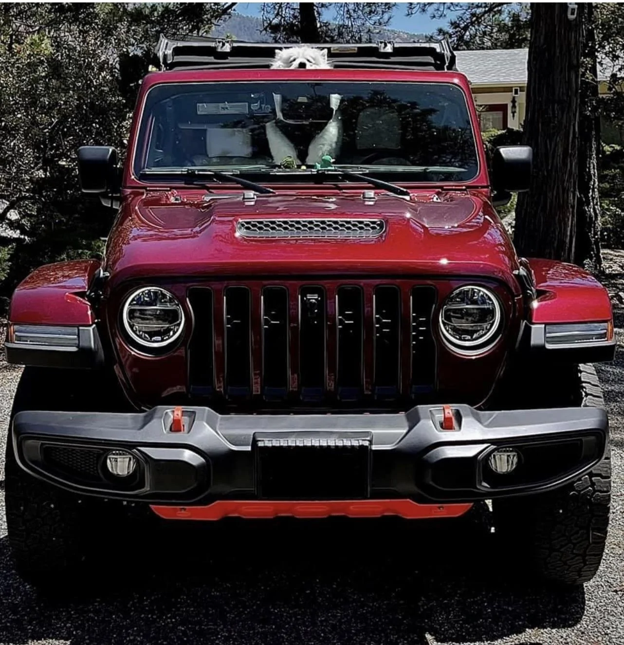 Jeep Gladiator Anyone paint or Linex the OEM front skid? IMG_6696