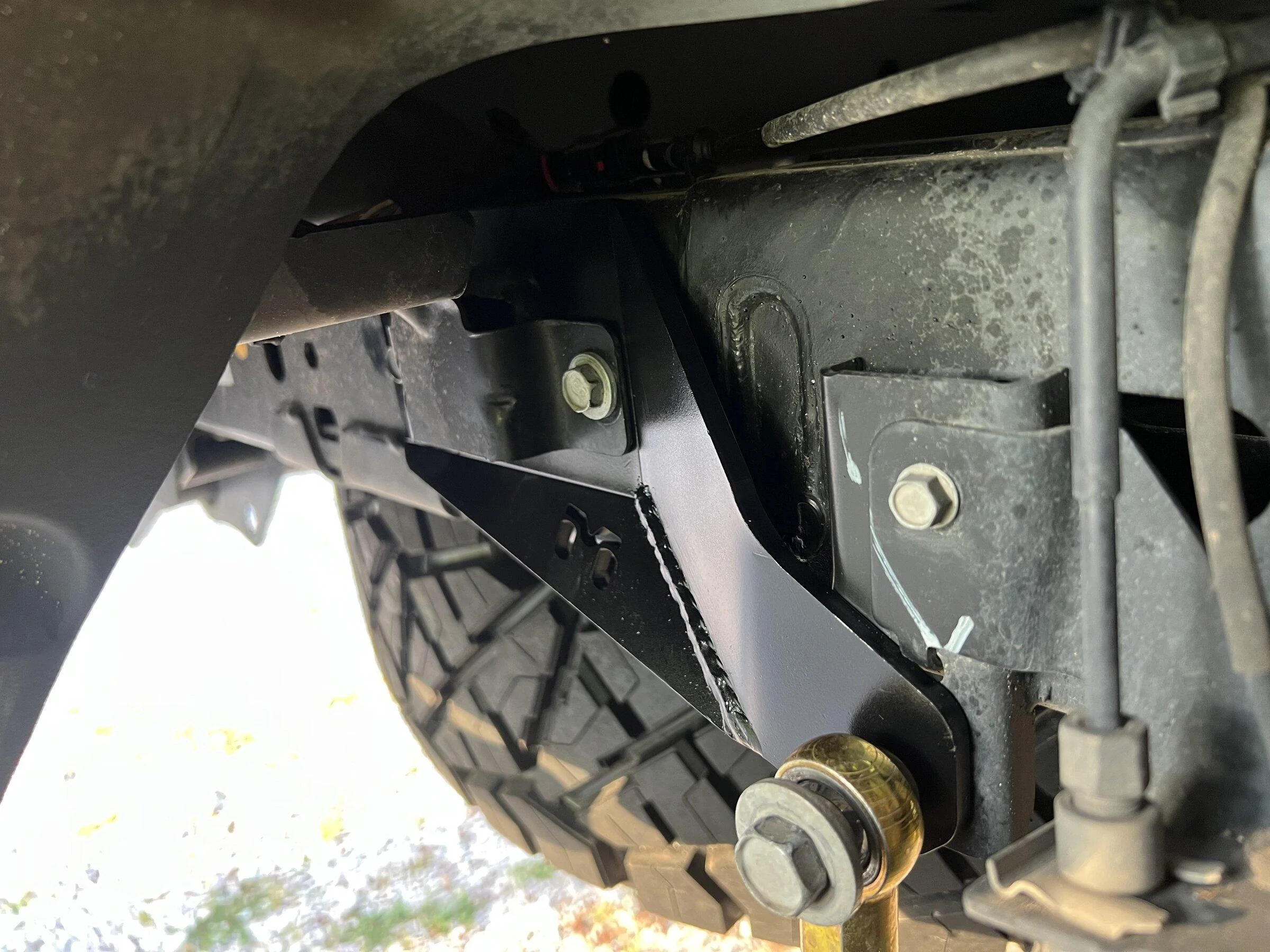 Jeep Gladiator Rear Sway Bar Reinforcement IMG_5252