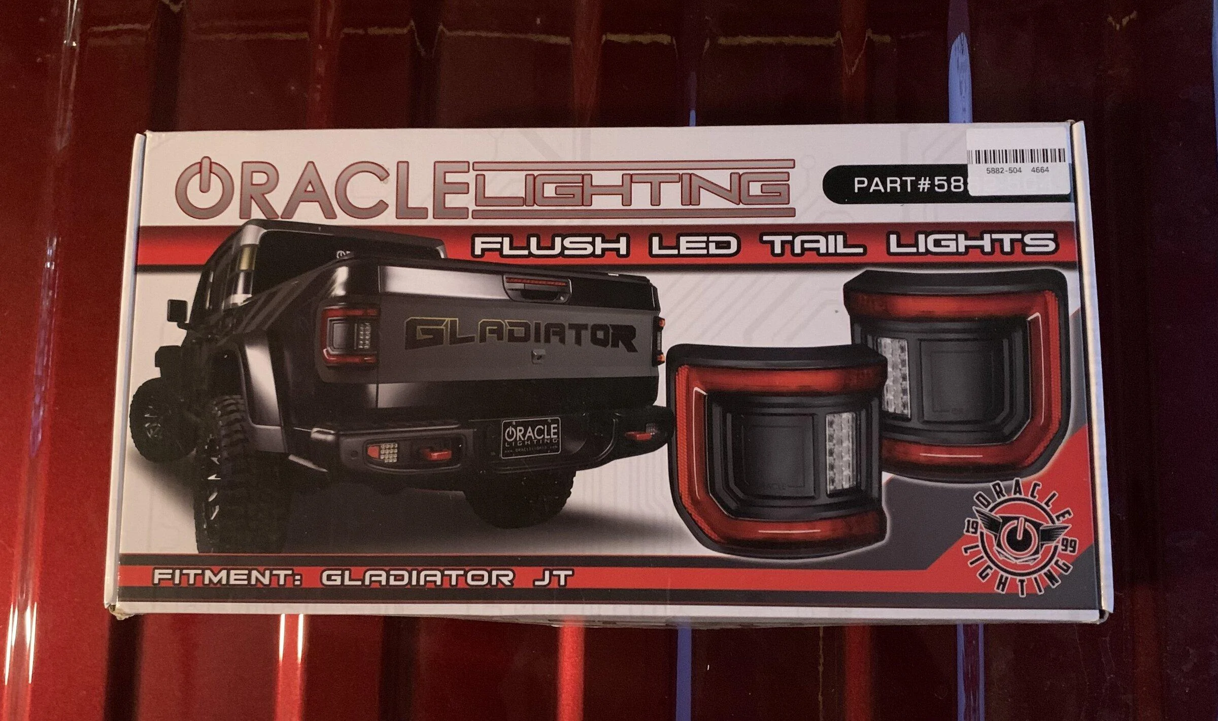 Jeep Gladiator Oracle Flush LED Tail Lights 3E16ADB9-A624-49FF-A204-5DA75E480F67