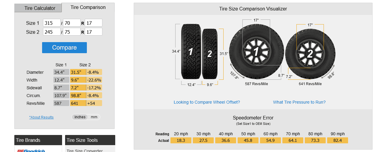 Jeep Gladiator Walmart sale 315/70r17- No longer on sale... 1652800772552