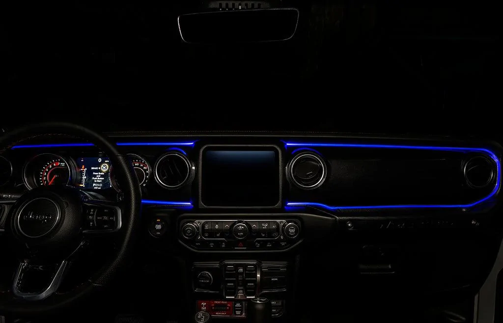 Jeep Gladiator ORACLE Lighting Jeep Gladiator JT ColorSHIFT® Fiber Optic LED Interior Dash Kit ORACLELighting_4231-333-1_AY_1024x1024