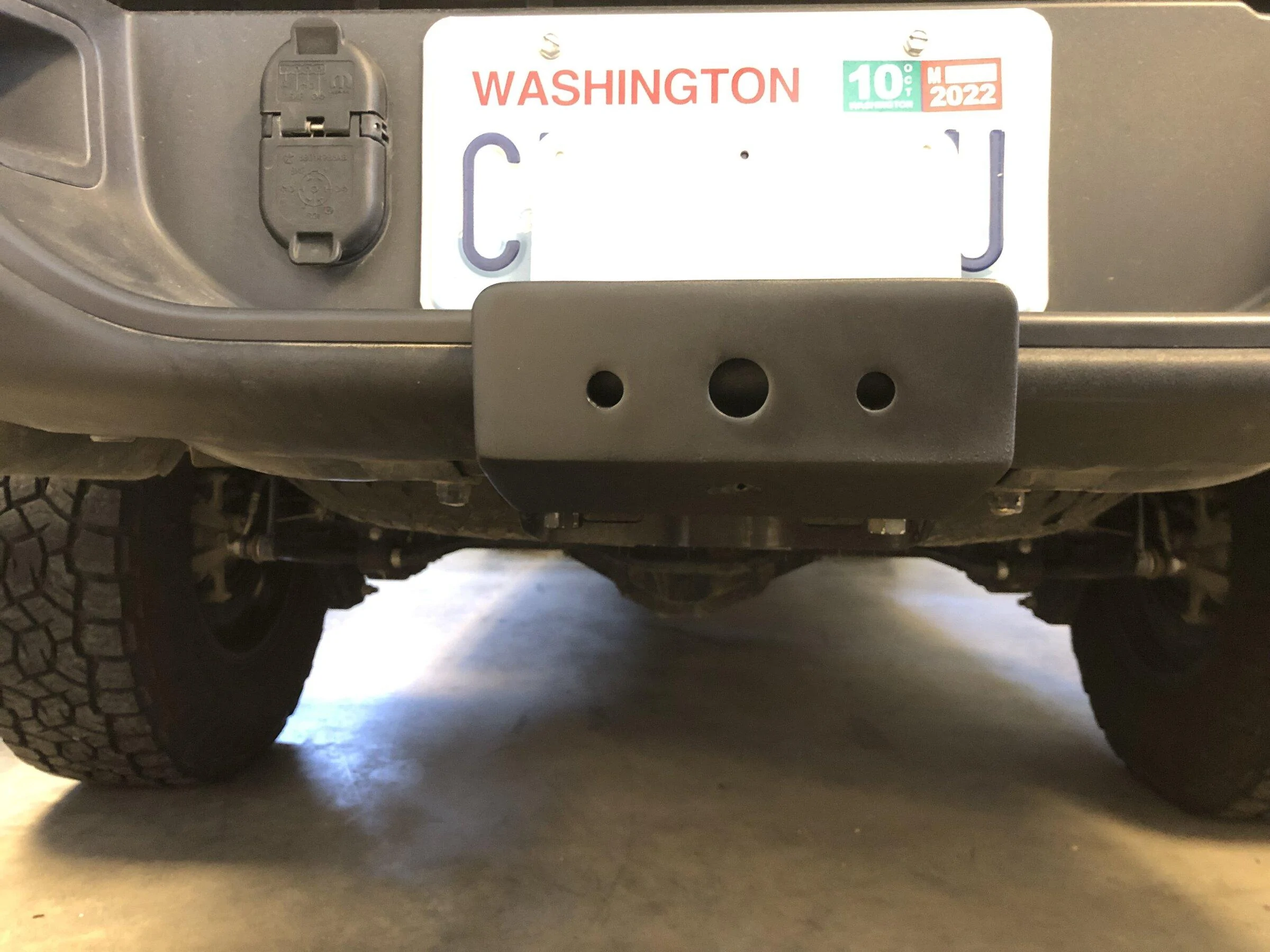 Jeep Gladiator Made a rear bumper skid plate EC078F25-1916-4187-A482-E1CAF44BB074