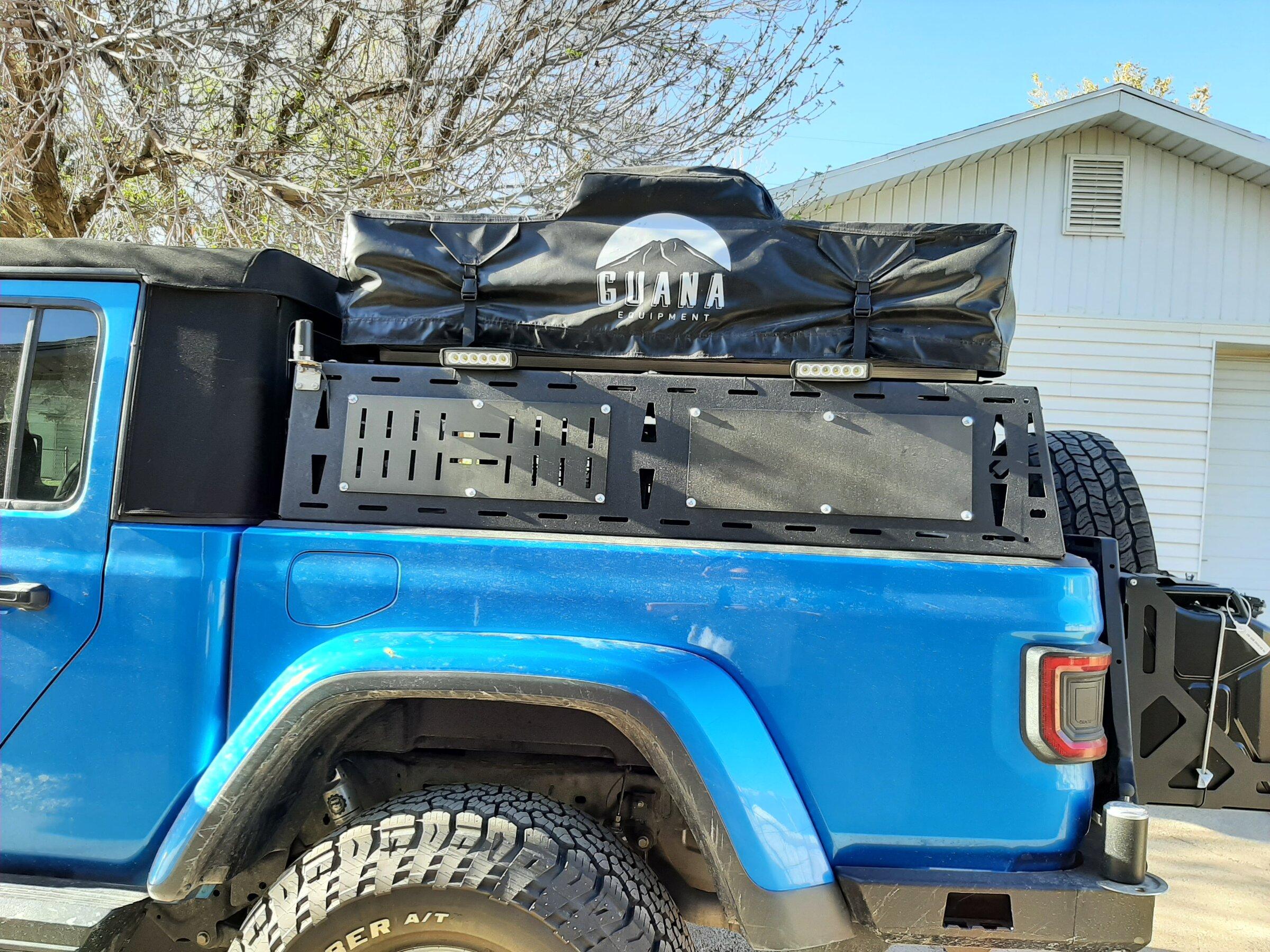Jeep Gladiator Which bed rack provides clearance for antennas? 20220515_183538