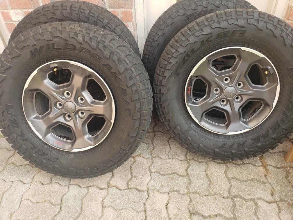 Jeep Gladiator Rubicon Wheels & Tires- $600 imagejpeg953