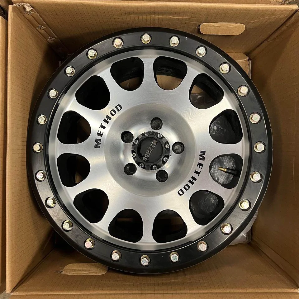Jeep Gladiator 5 - Method Race Wheels 105 Beadlocks in Machined Finish - 17 x 9 / 3.5" BS / 5 on 5 281668680_10219706160233811_5443951031142020102_n