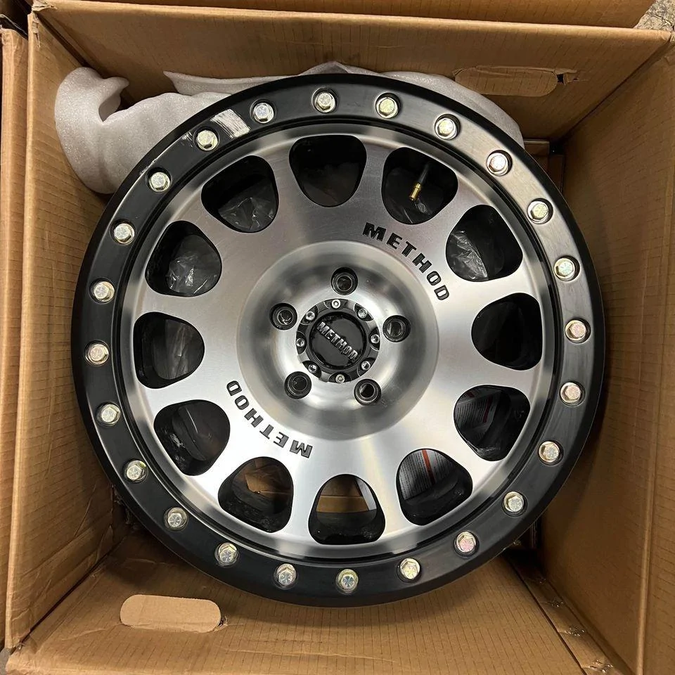 Jeep Gladiator 5 - Method Race Wheels 105 Beadlocks in Machined Finish - 17 x 9 / 3.5" BS / 5 on 5 281674712_10219706159793800_6955330979071974506_n