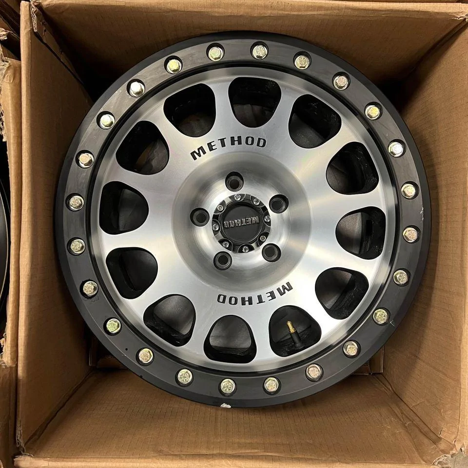 Jeep Gladiator 5 - Method Race Wheels 105 Beadlocks in Machined Finish - 17 x 9 / 3.5" BS / 5 on 5 281638963_10219706159953804_7323809718223890382_n