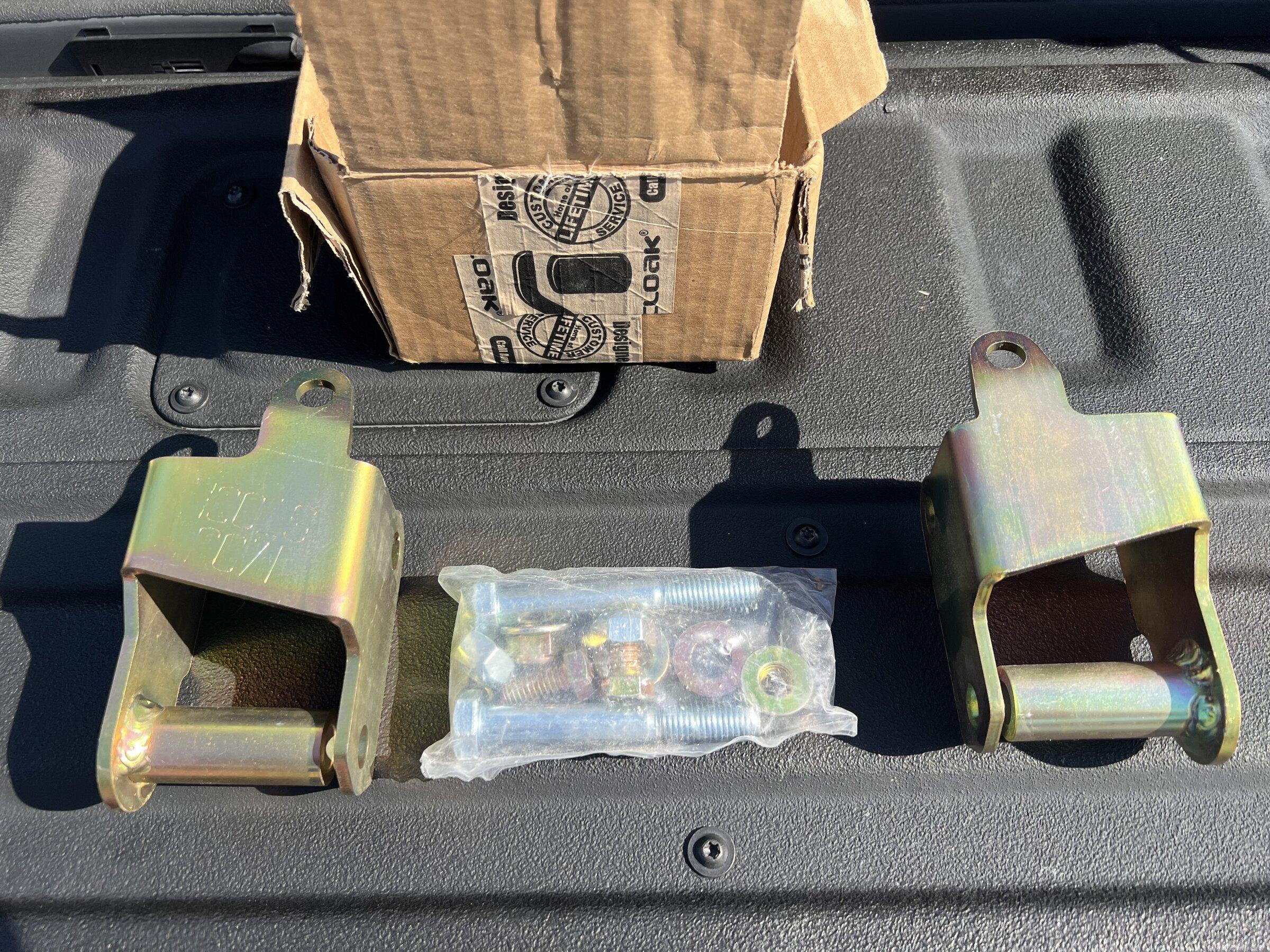 Jeep Gladiator Metal Cloak Mojave upper shock extensions for sale in Magnolia TX 77355 IMG_5827.JPG