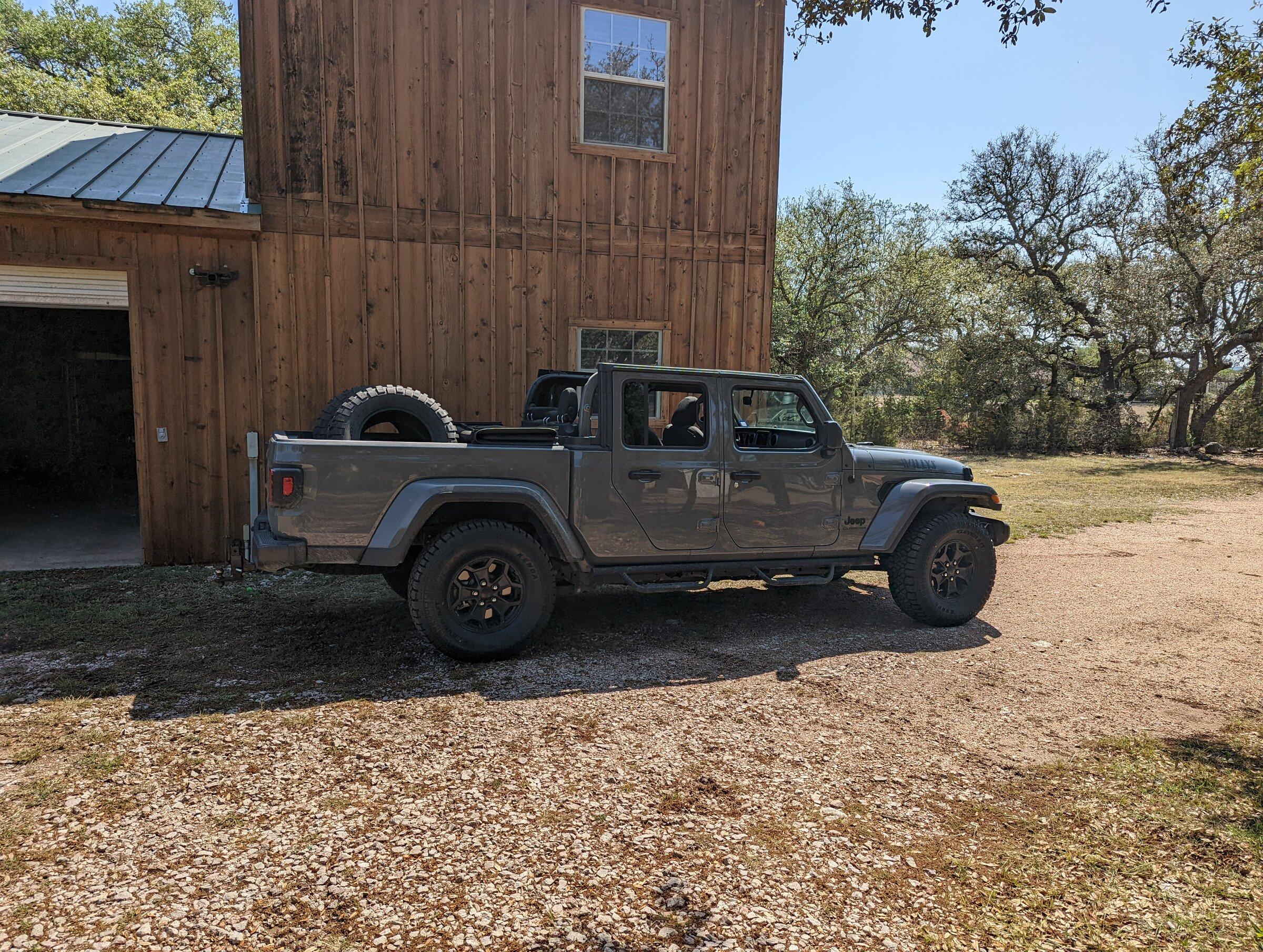Jeep Gladiator Biggest tire I can get with no regearing needed? PXL_20220506_160138249