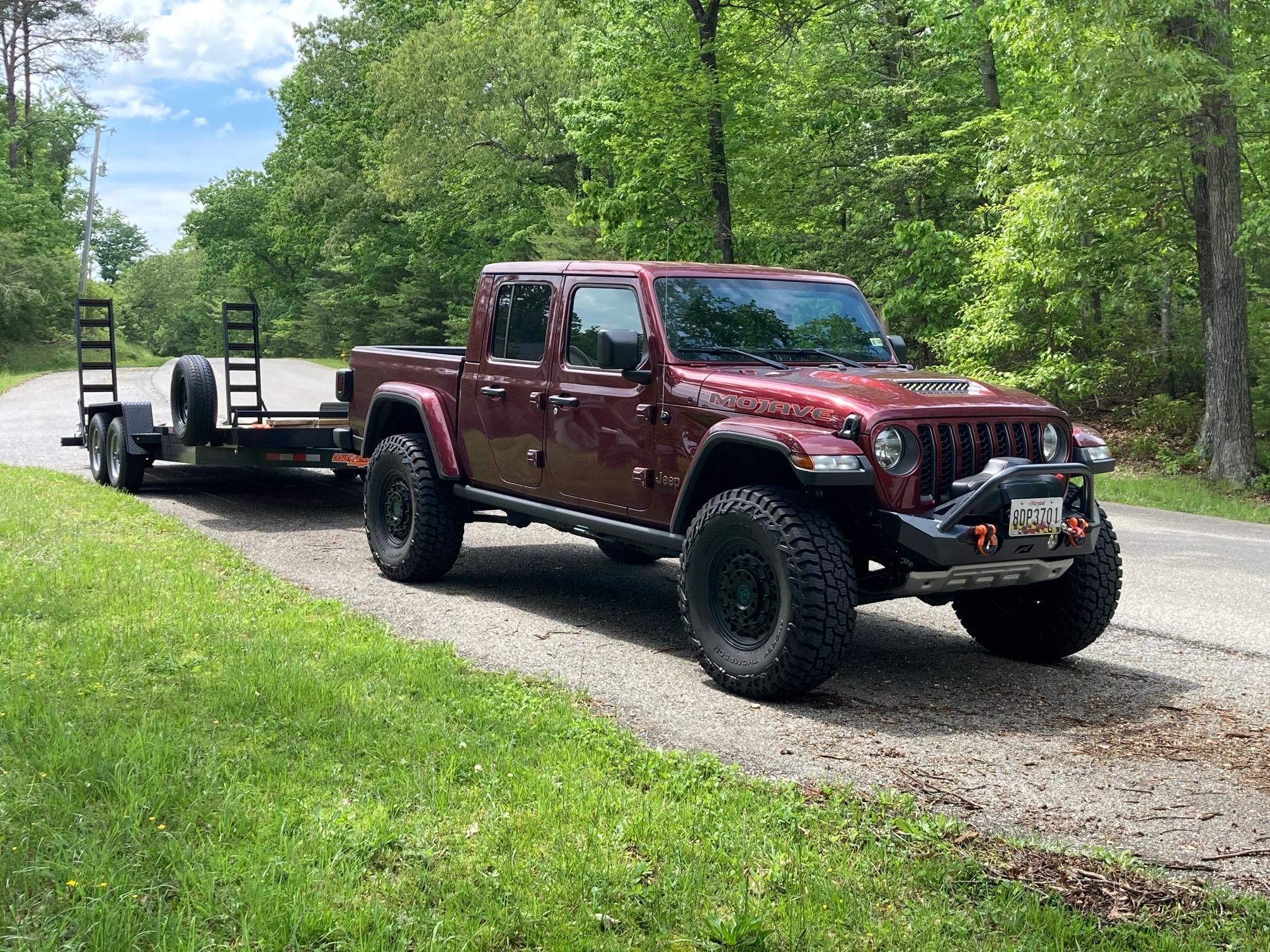 Jeep Gladiator First Tow with the Mojave - Report IMG_3607