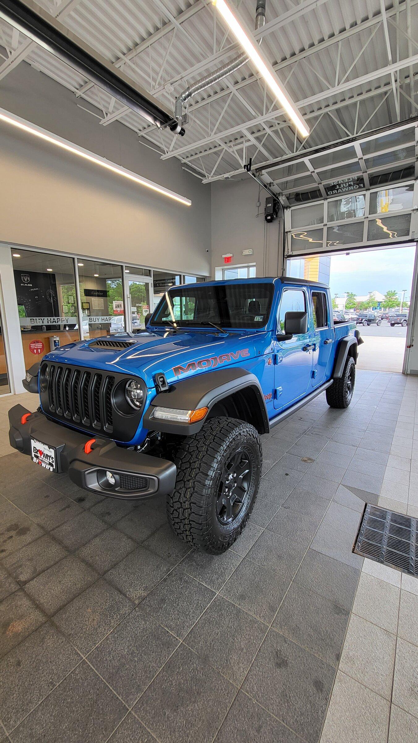 Jeep Gladiator My 2022 Hydro Blue Mojave Log - Jack of All Trades 20220518_170225