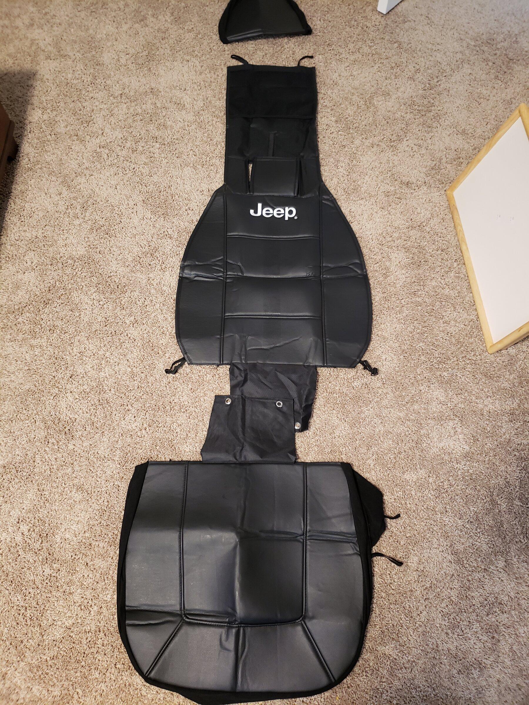 Jeep Gladiator To whoever was looking for easily removable seat cover 20220519_124800
