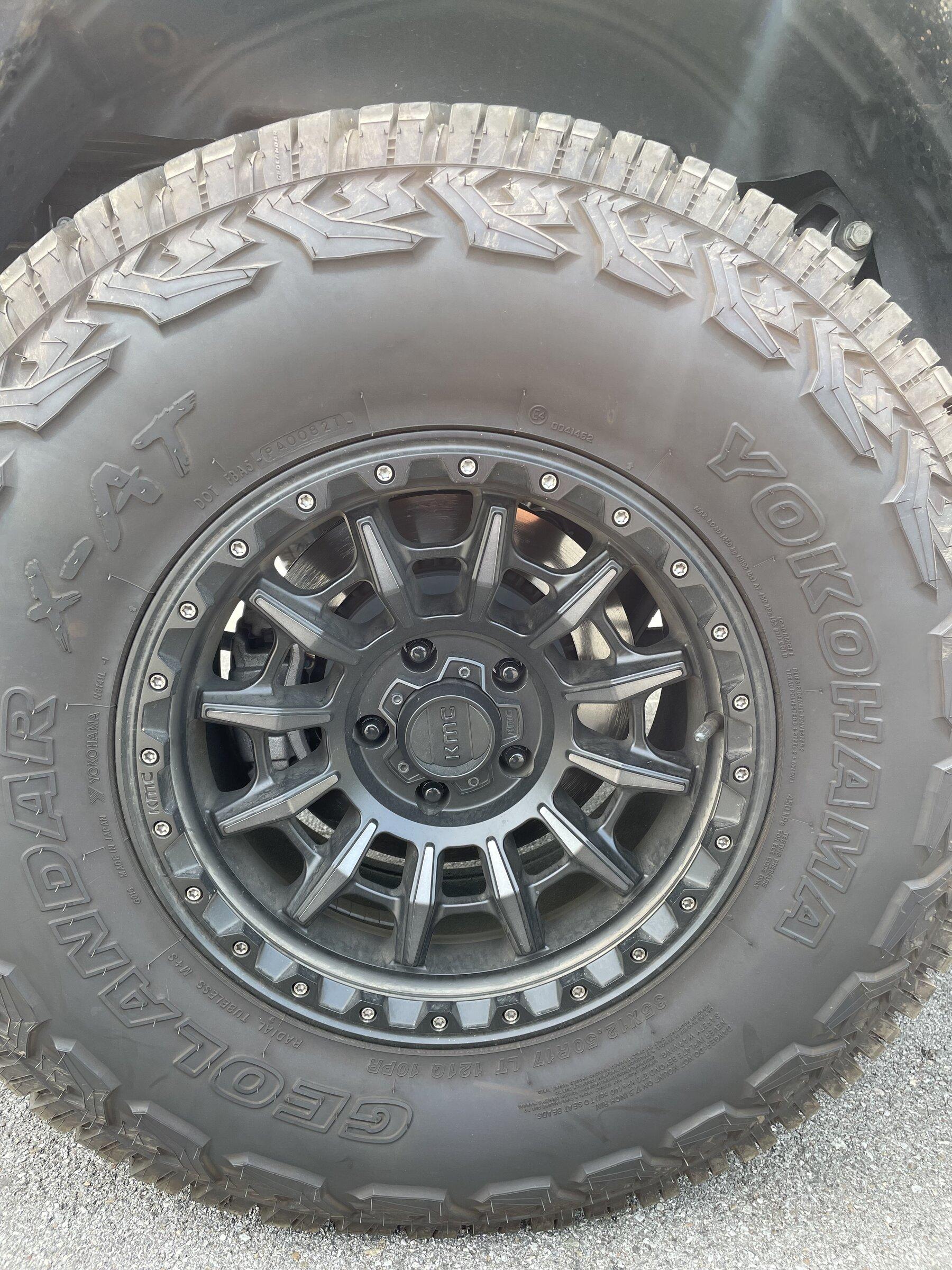 Jeep Gladiator Ecodiesel .. 35’s vs stock tire performance CF305465-1EE7-4E42-9849-6A96FE206736
