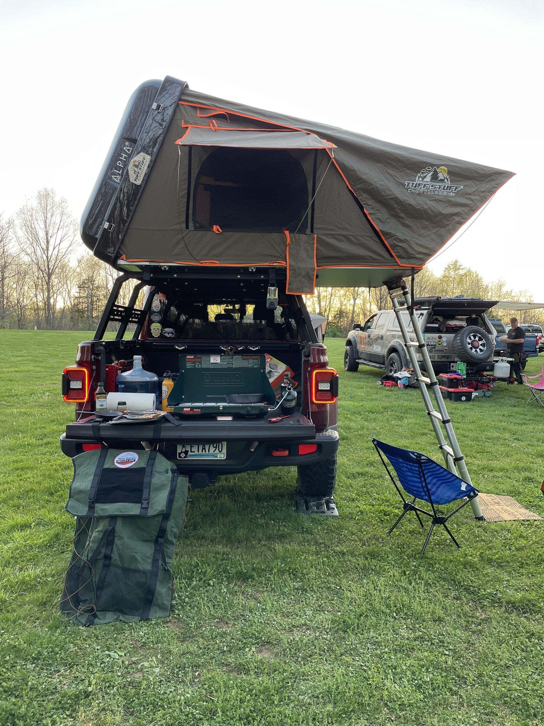 Jeep Gladiator Bed Rack and Roof Top Tents 1D4190E0-EE64-494A-AEFA-40B87362AECB