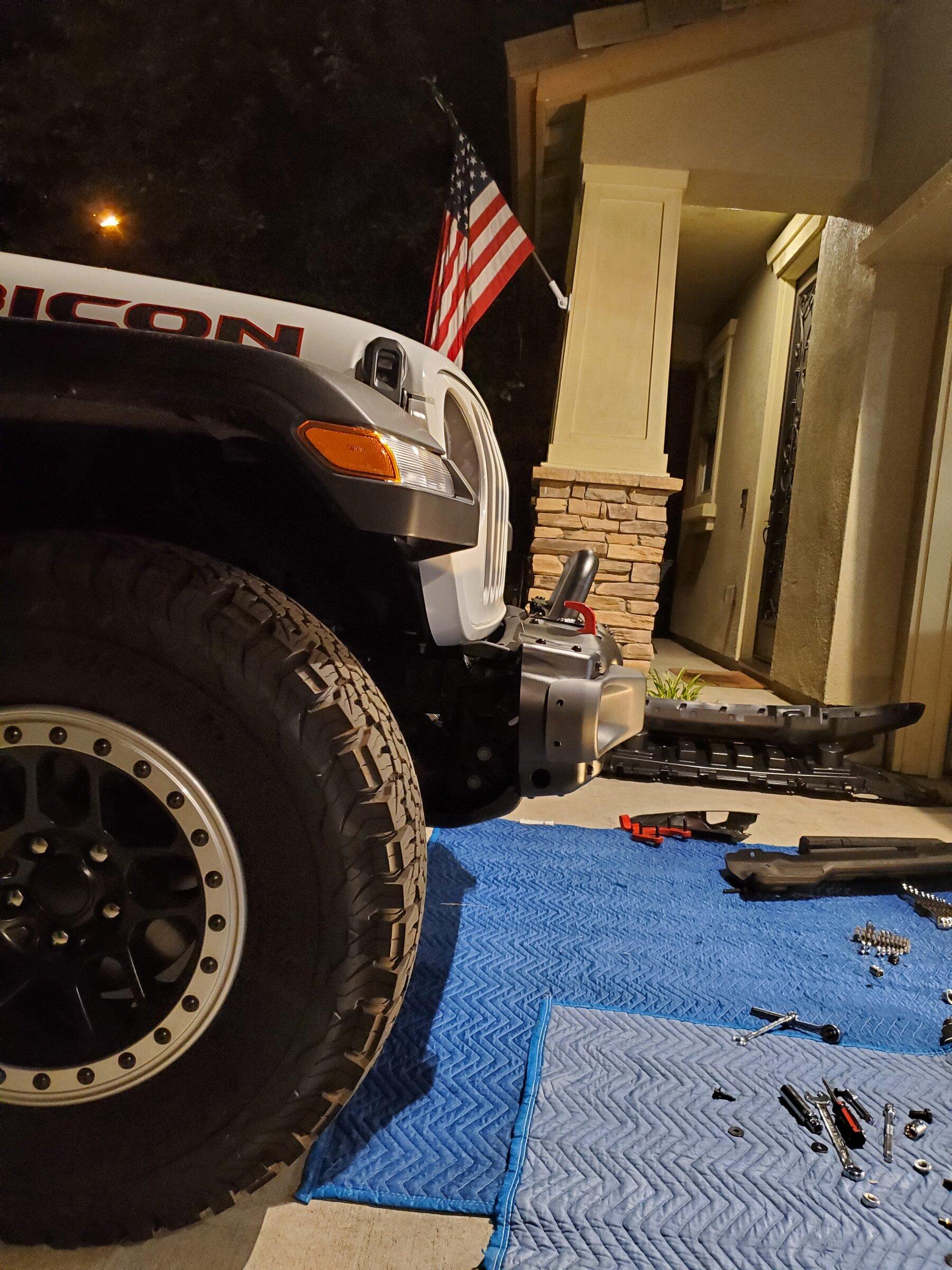 Jeep Gladiator The Definitive Front Bumper Thread 20220512_225115
