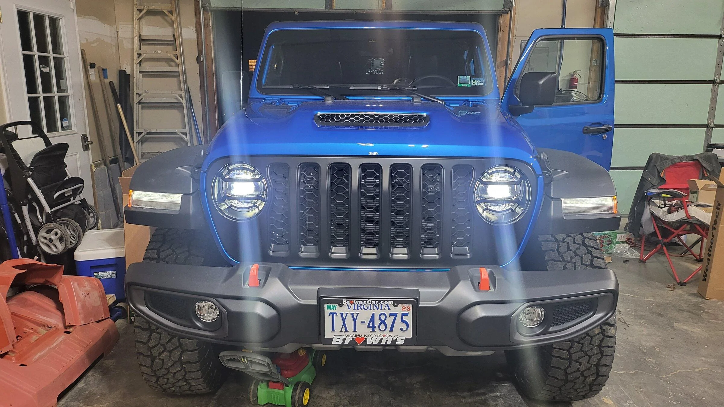 Jeep Gladiator My 2022 Hydro Blue Mojave Log - Jack of All Trades 20220519_205026
