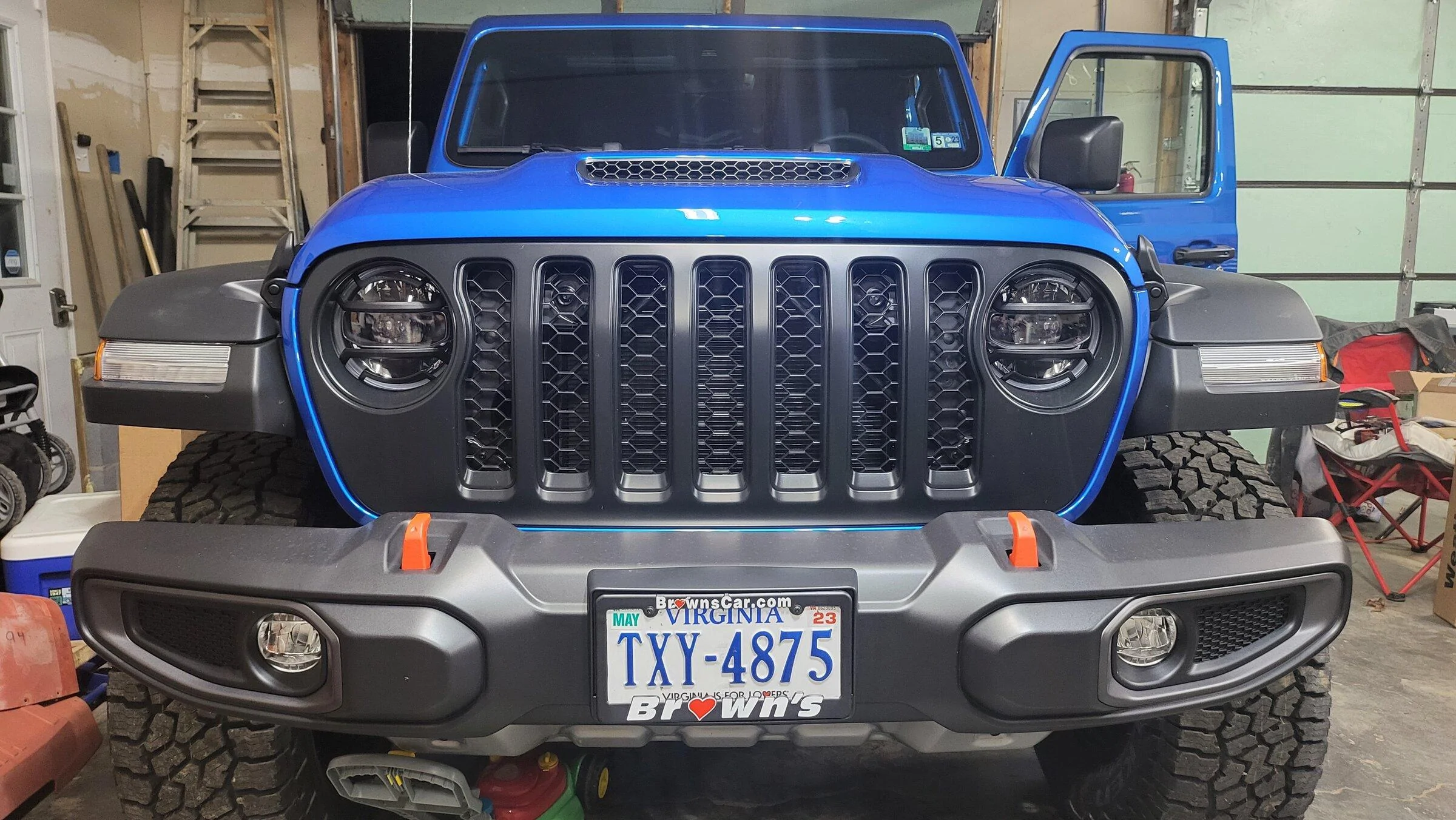Jeep Gladiator My 2022 Hydro Blue Mojave Log - Jack of All Trades 20220519_204948