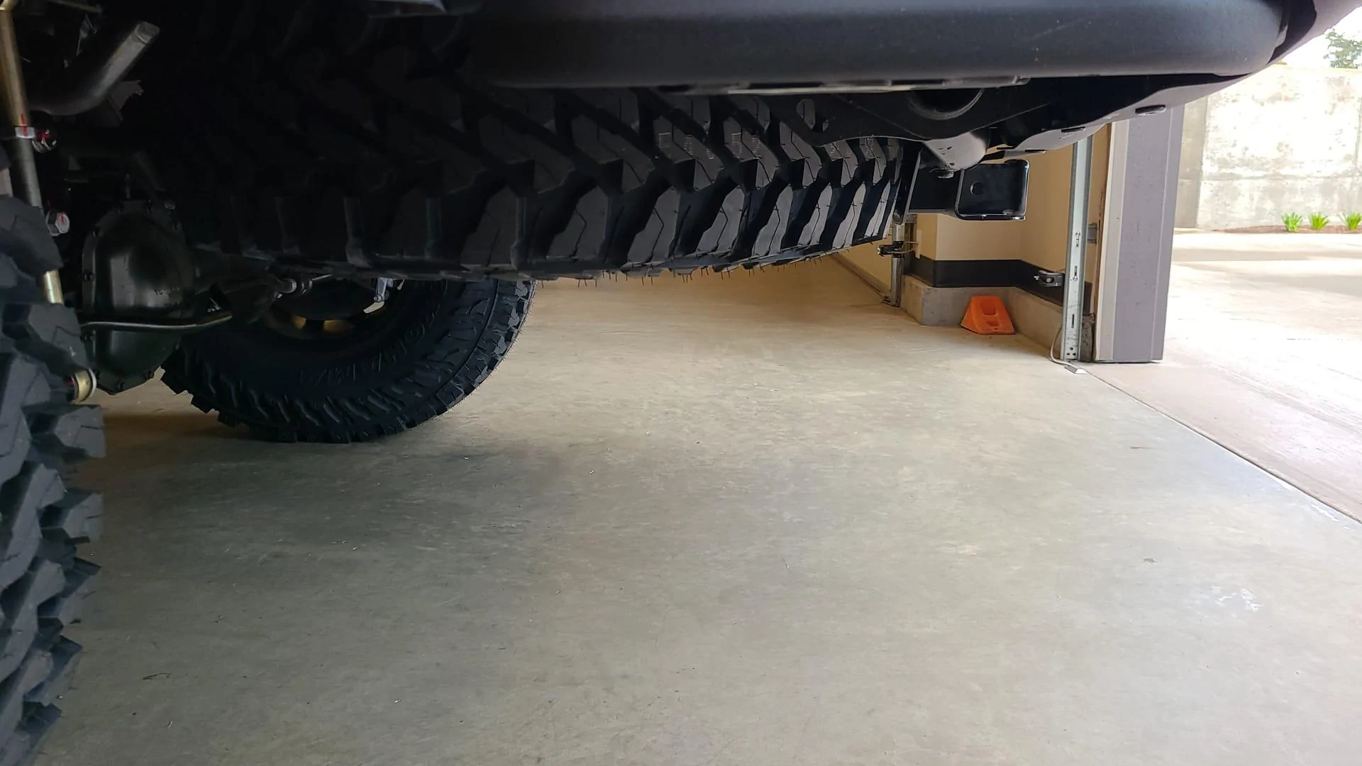 Jeep Gladiator Departure Angle and 37" Spare Tire IMG-20220519-WA0030