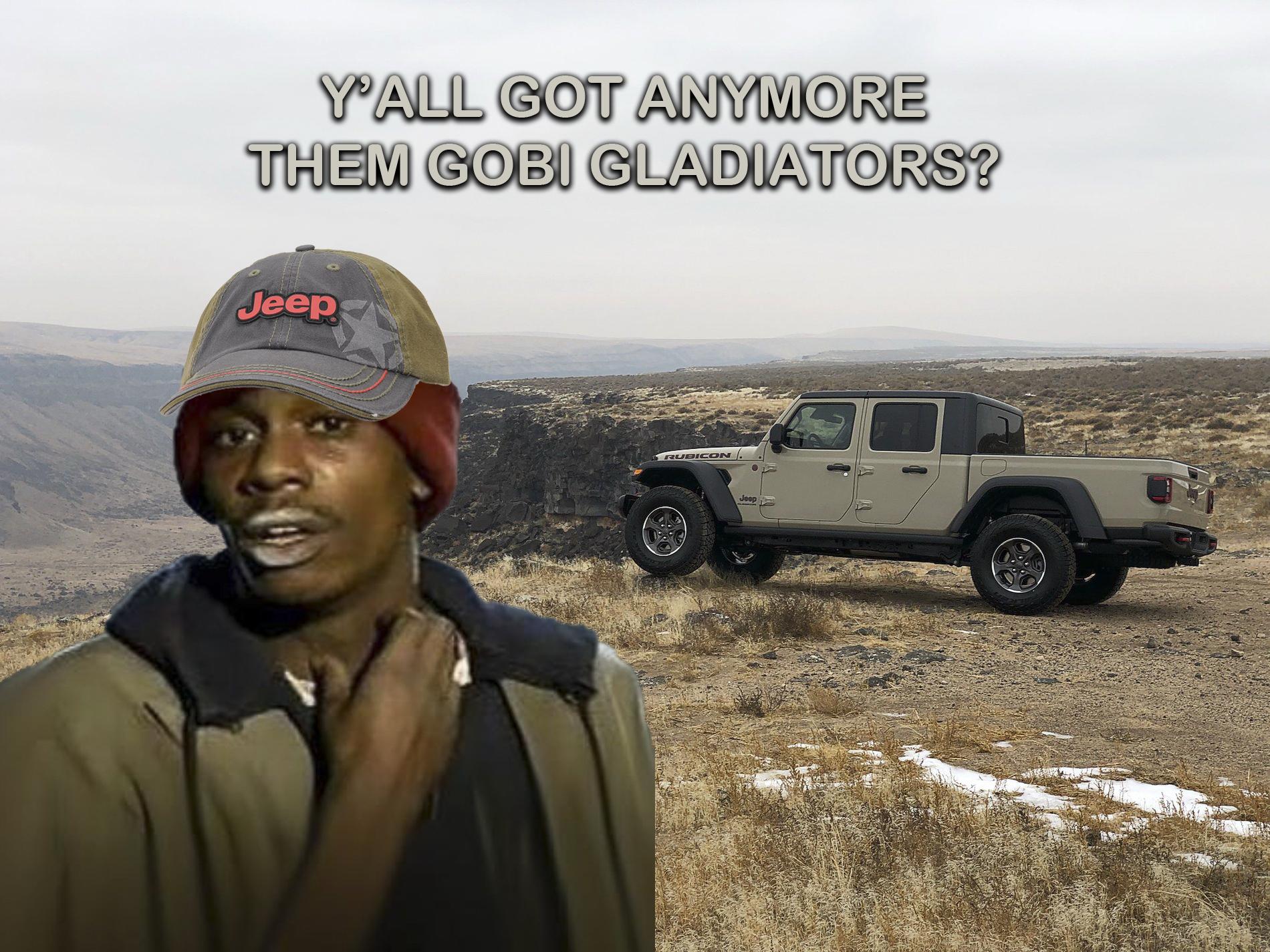 Gladiator MEME's | Jeep Gladiator (JT) News, Forum, Community -  JeepGladiatorForum.com, image size:1900x1425