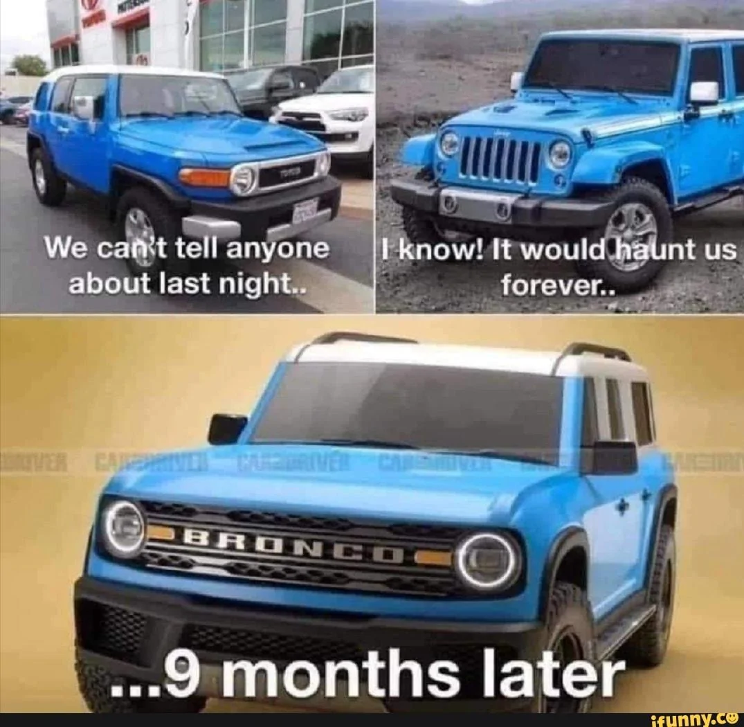 Gladiator MEME's | Jeep Gladiator (JT) News, Forum, Community -  JeepGladiatorForum.com, image size:1075x1050