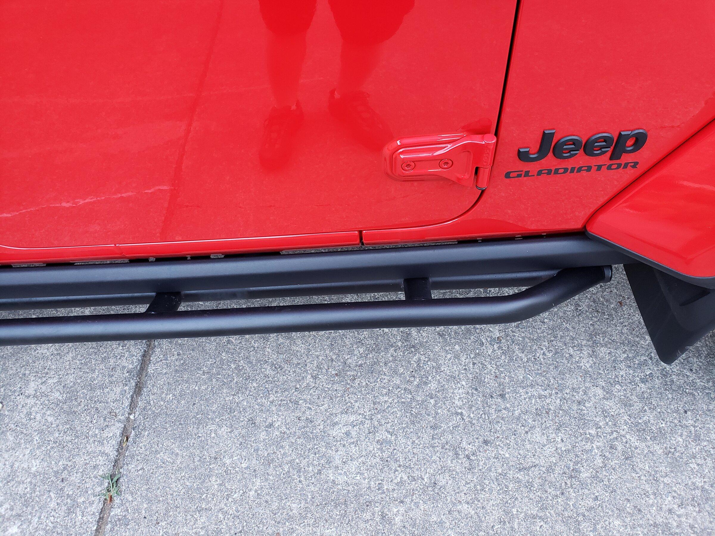 Jeep Gladiator ACE JT Gladiator Rock Sliders, Would buy them again, are you happy with them, hate them, please let me know. 20220521_202202