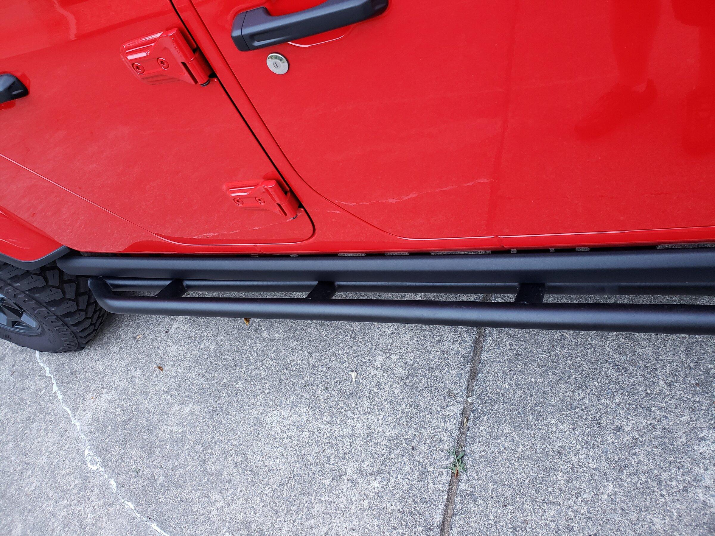 Jeep Gladiator ACE JT Gladiator Rock Sliders, Would buy them again, are you happy with them, hate them, please let me know. 20220521_202206