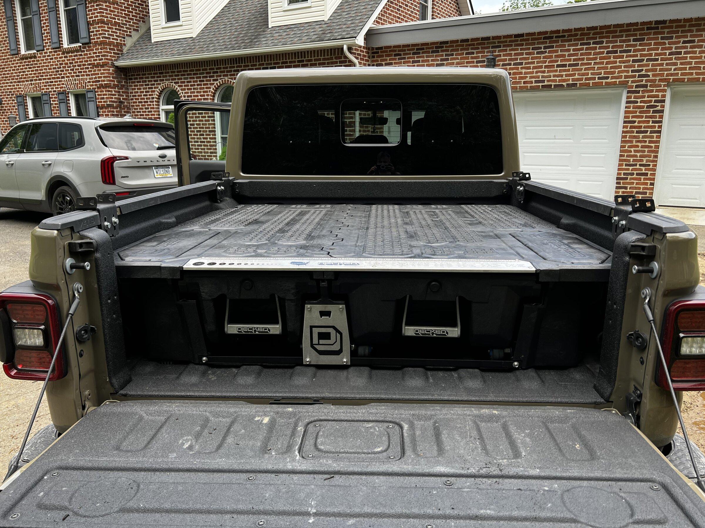 Jeep Gladiator Decked drawer system $800, Carlisle, PA 76B637E2-F52C-45BD-9B07-29539CFA5C10