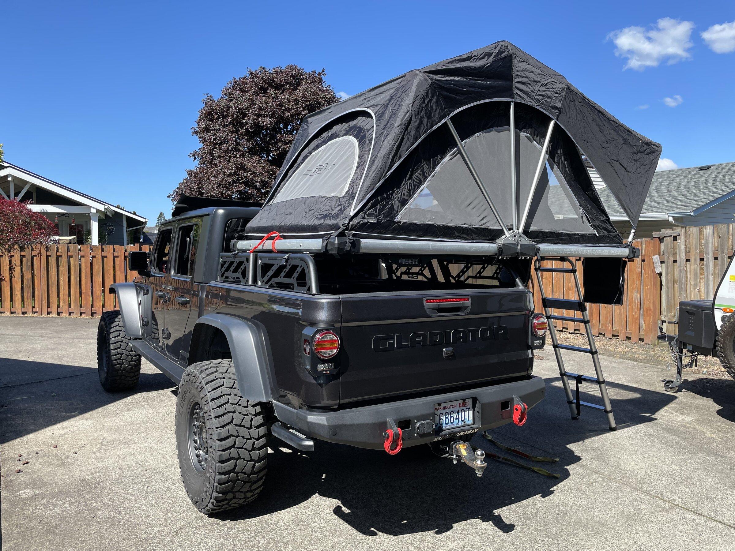 Jeep Gladiator Bed Rack and Roof Top Tents 0A3234CF-CEB1-4DCC-911D-34F8BDEEA45B