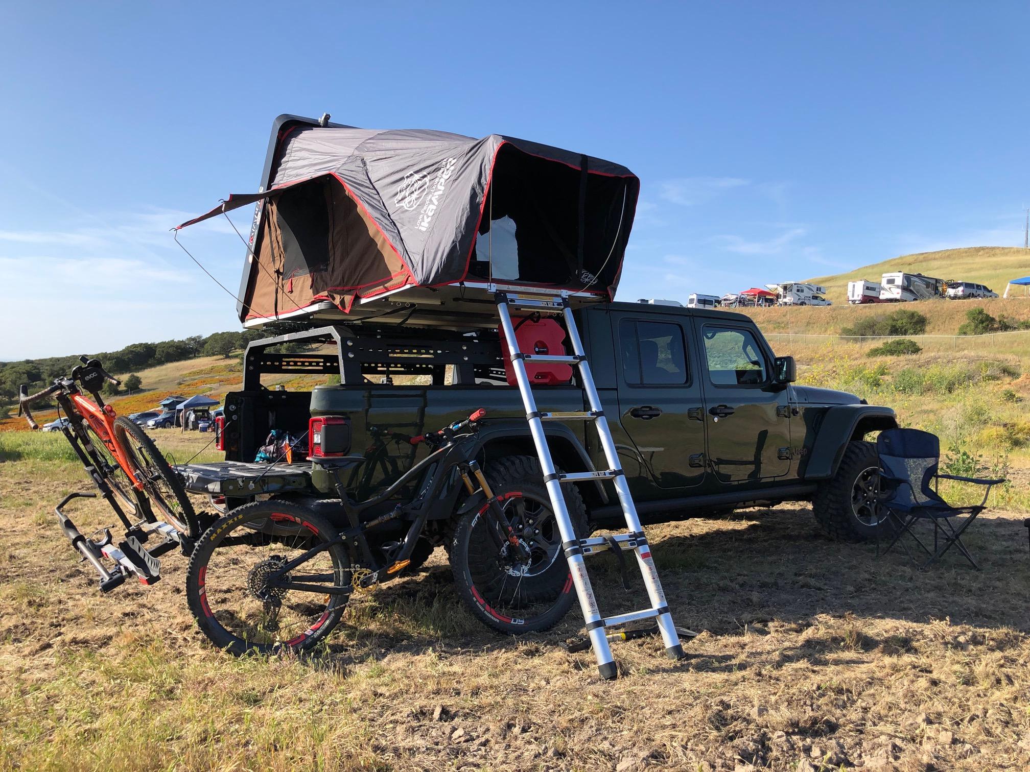 Jeep Gladiator Bed Rack and Roof Top Tents 1653252932454