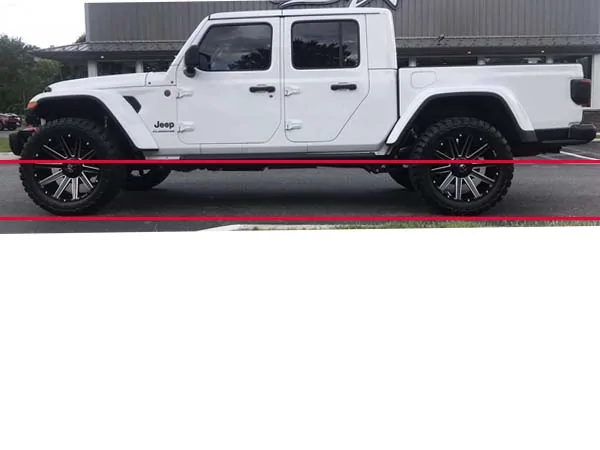 Jeep Gladiator Is This a Leveling Kit or Lift Kit bigwheelj