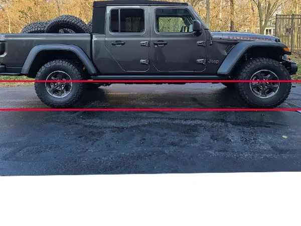 Jeep Gladiator Is This a Leveling Kit or Lift Kit stockj