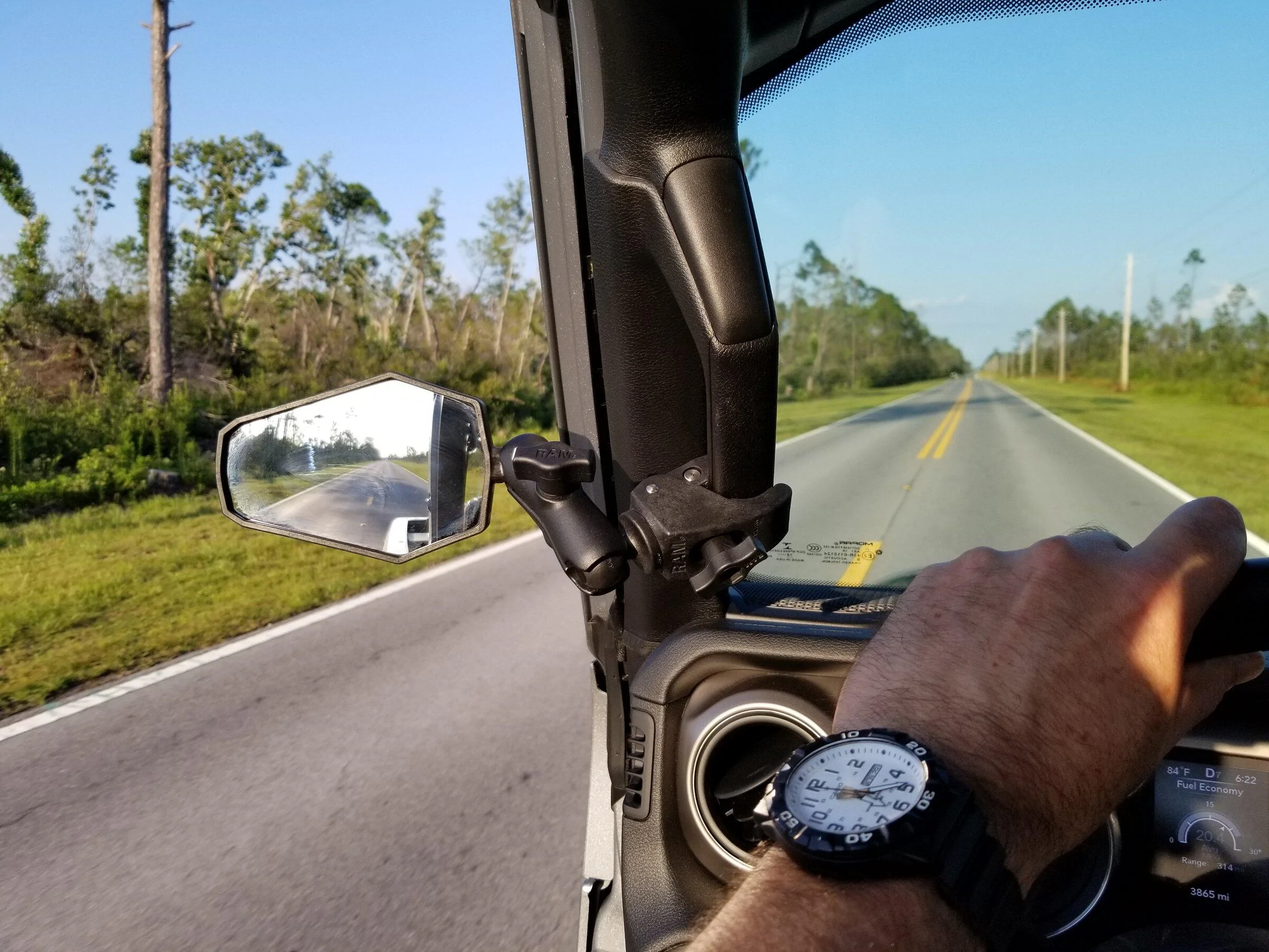 Jeep Gladiator Doors off for the first time yesterday.  Some questions. 20190729_182418