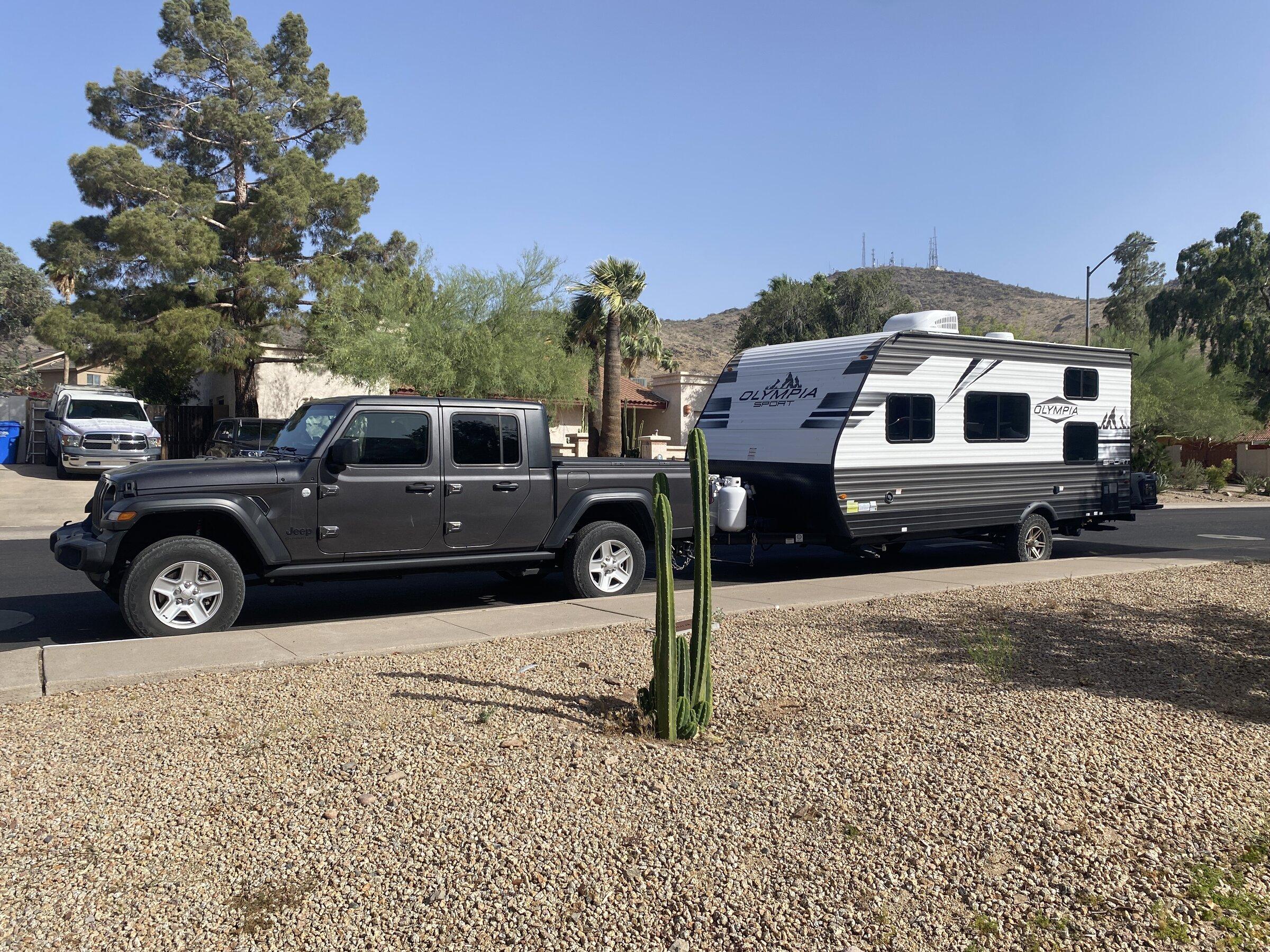 Jeep Gladiator First Tow with the Mojave - Report A6494823-E3F1-477E-B5E3-76D3E84B6B7E