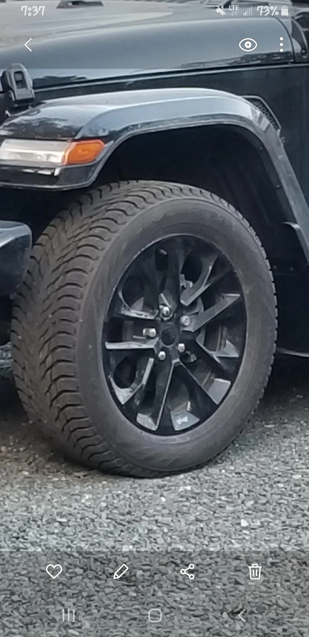 Jeep Gladiator Any one swapped out the chrome lug nuts ? Screenshot_20220402-193724_Gallery