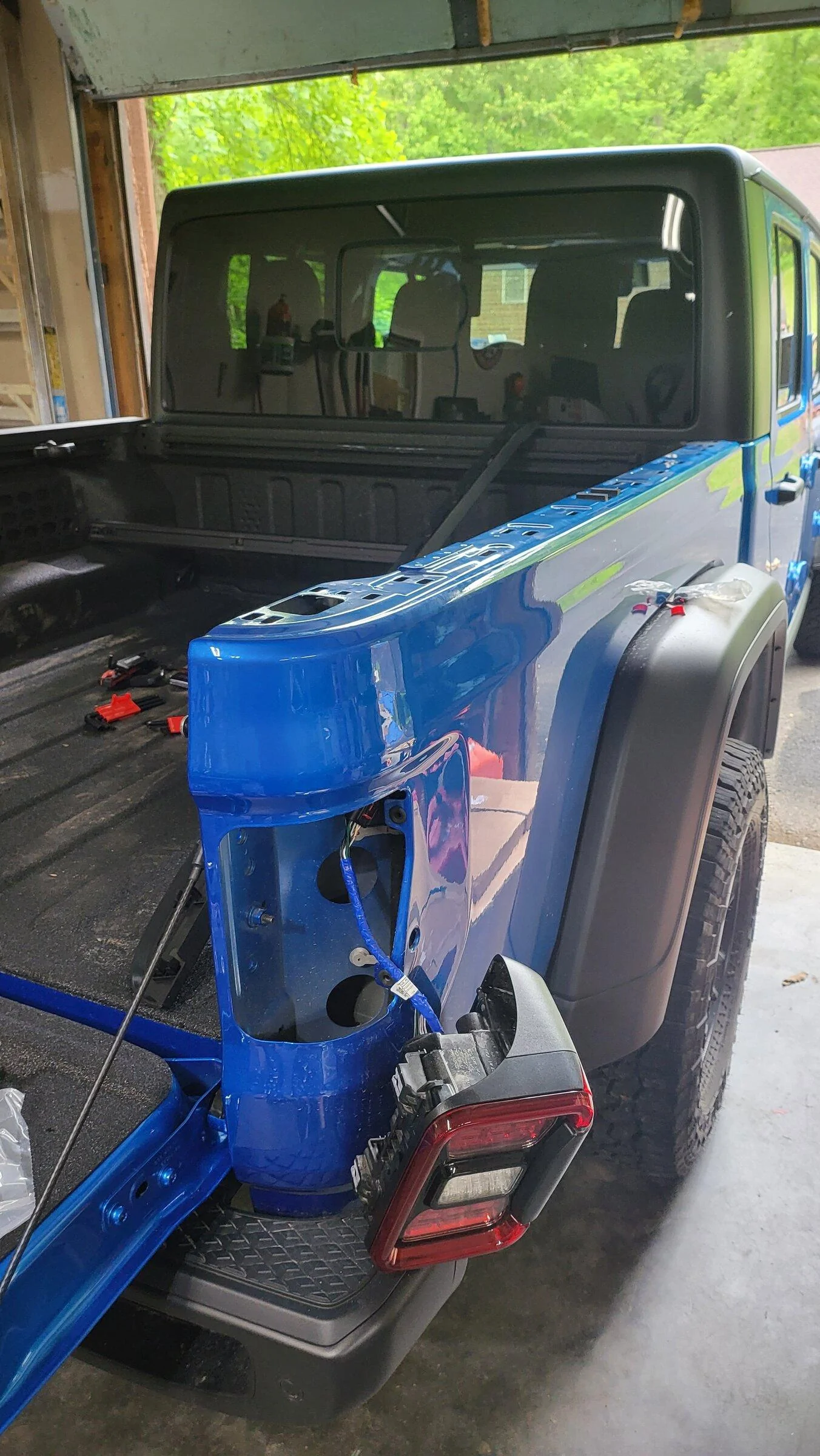 Jeep Gladiator My 2022 Hydro Blue Mojave Log - Jack of All Trades 20220523_164404