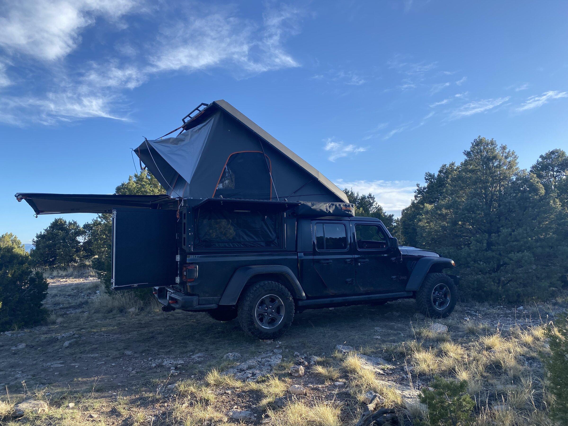 Jeep Gladiator Alu-Cab Canopy Camper Roll Call IMG_6067