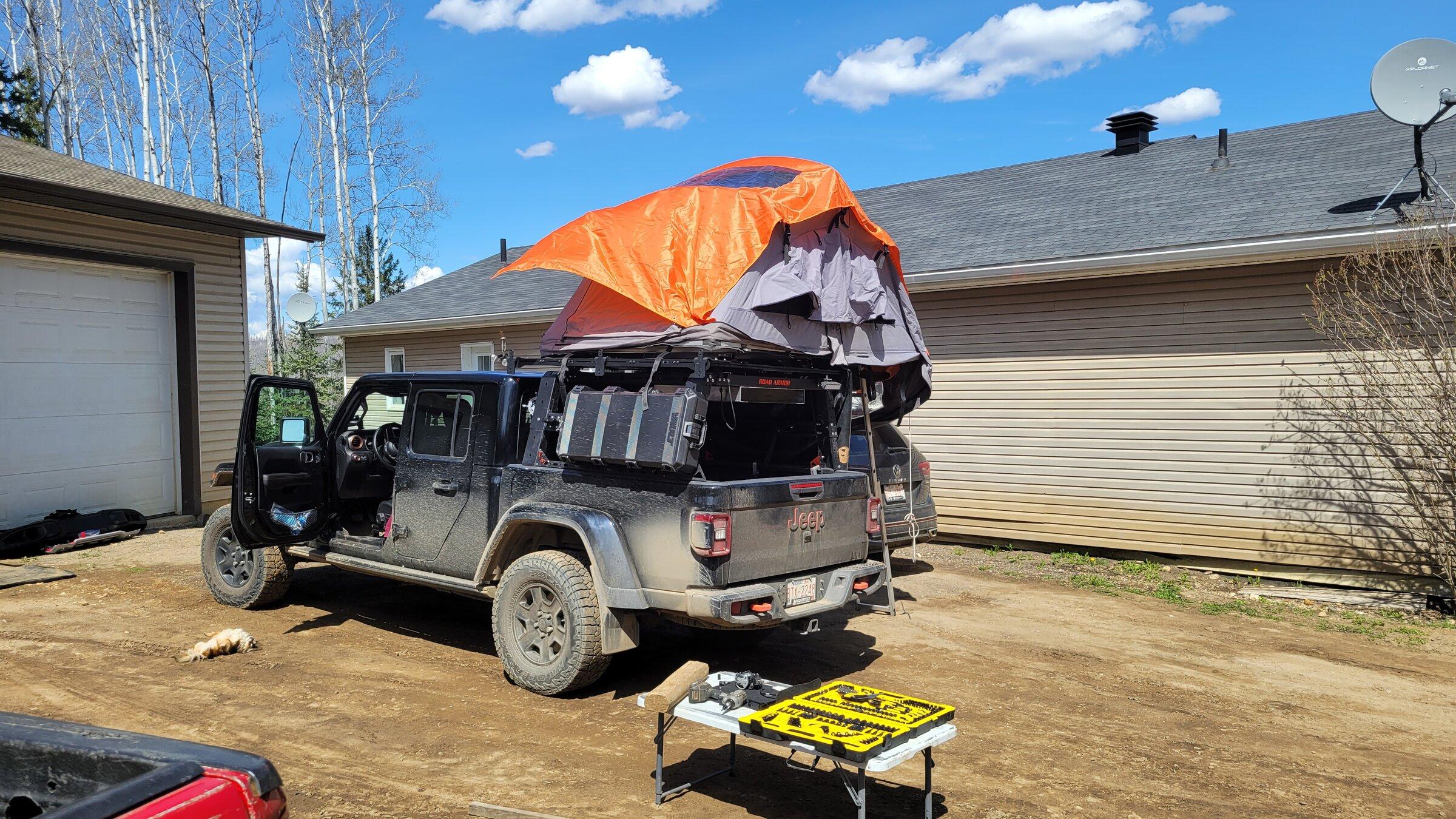 Jeep Gladiator Roof Rack for RSI SmartCap 20220518_125948