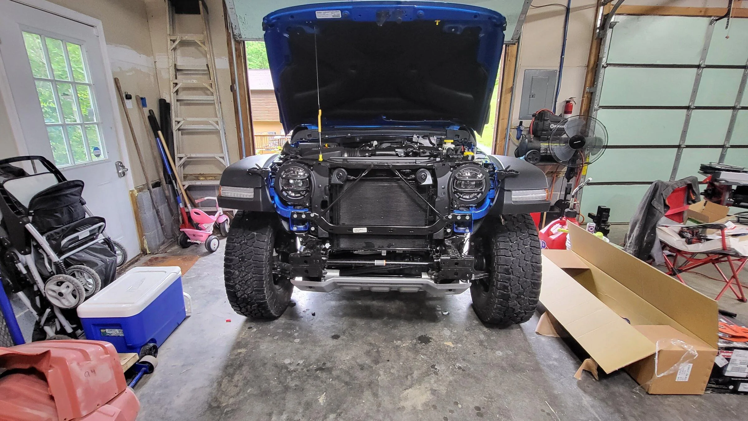 Jeep Gladiator My 2022 Hydro Blue Mojave Log - Jack of All Trades 20220524_184155
