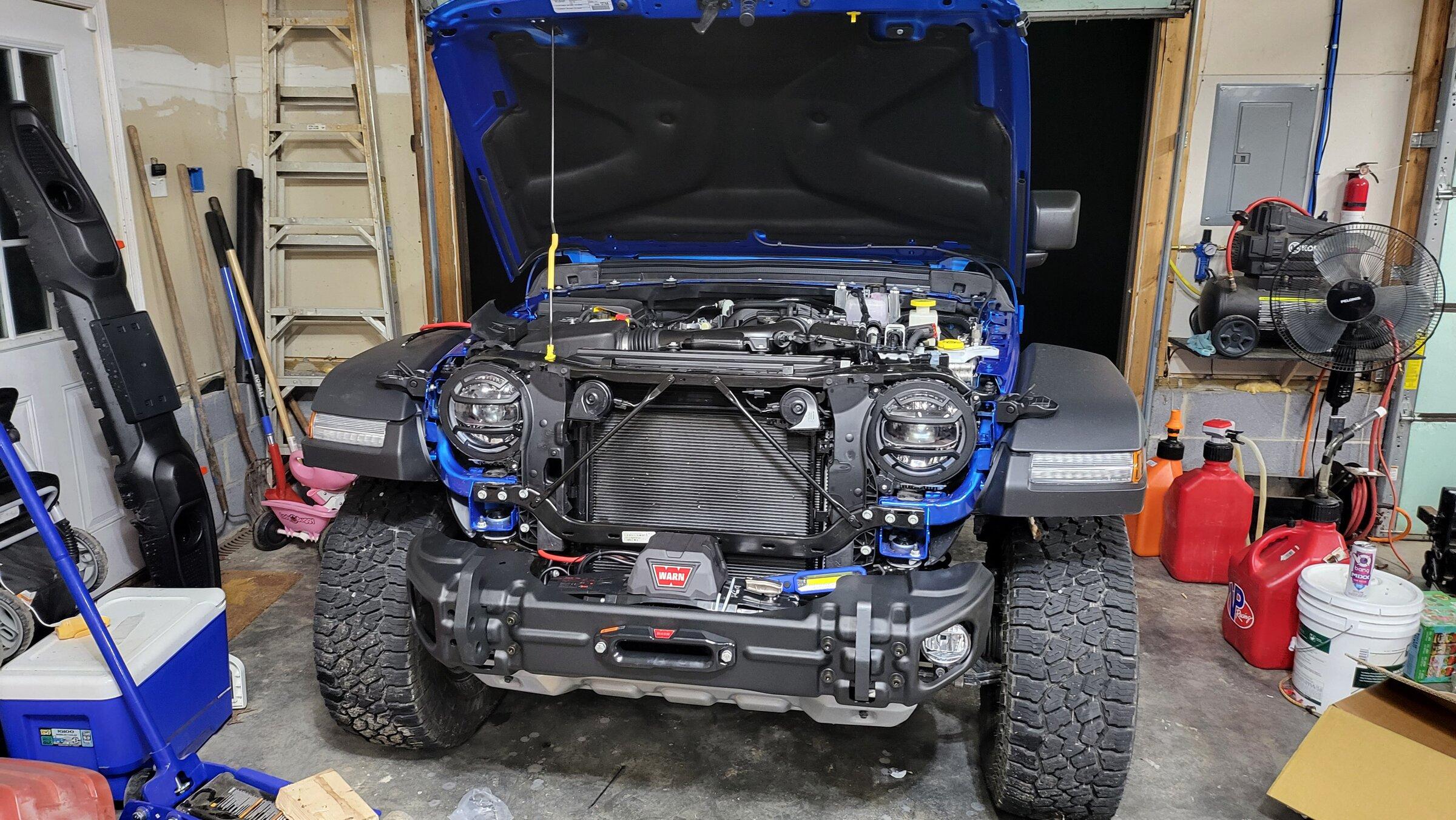 Jeep Gladiator My 2022 Hydro Blue Mojave Log - Jack of All Trades 20220524_230158