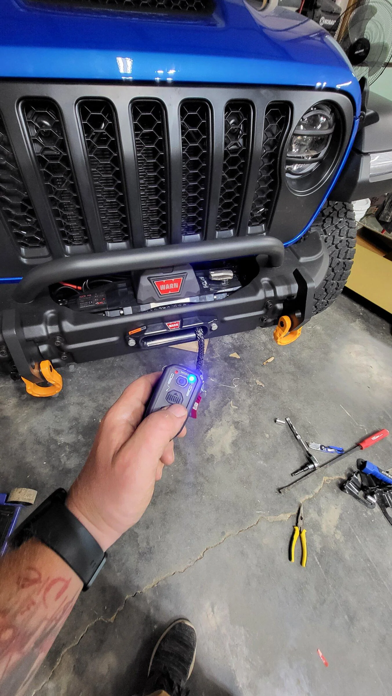 Jeep Gladiator My 2022 Hydro Blue Mojave Log - Jack of All Trades 20220525_015648