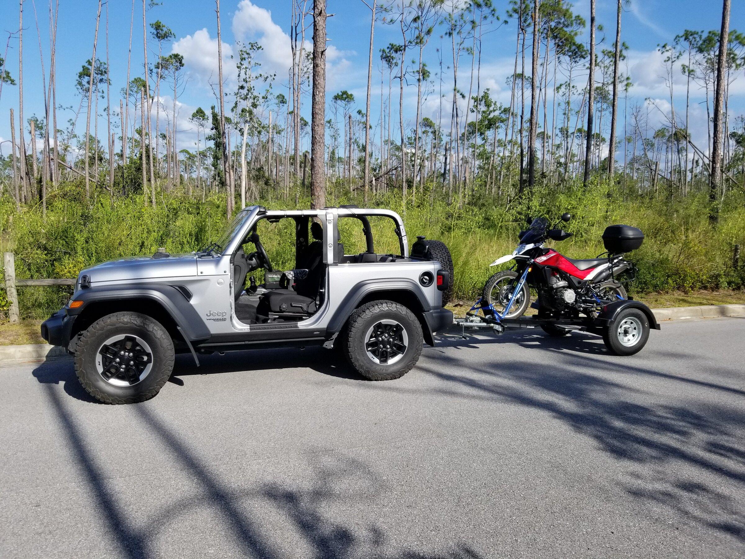 Jeep Gladiator Doors off for the first time yesterday.  Some questions. 20190914_160810