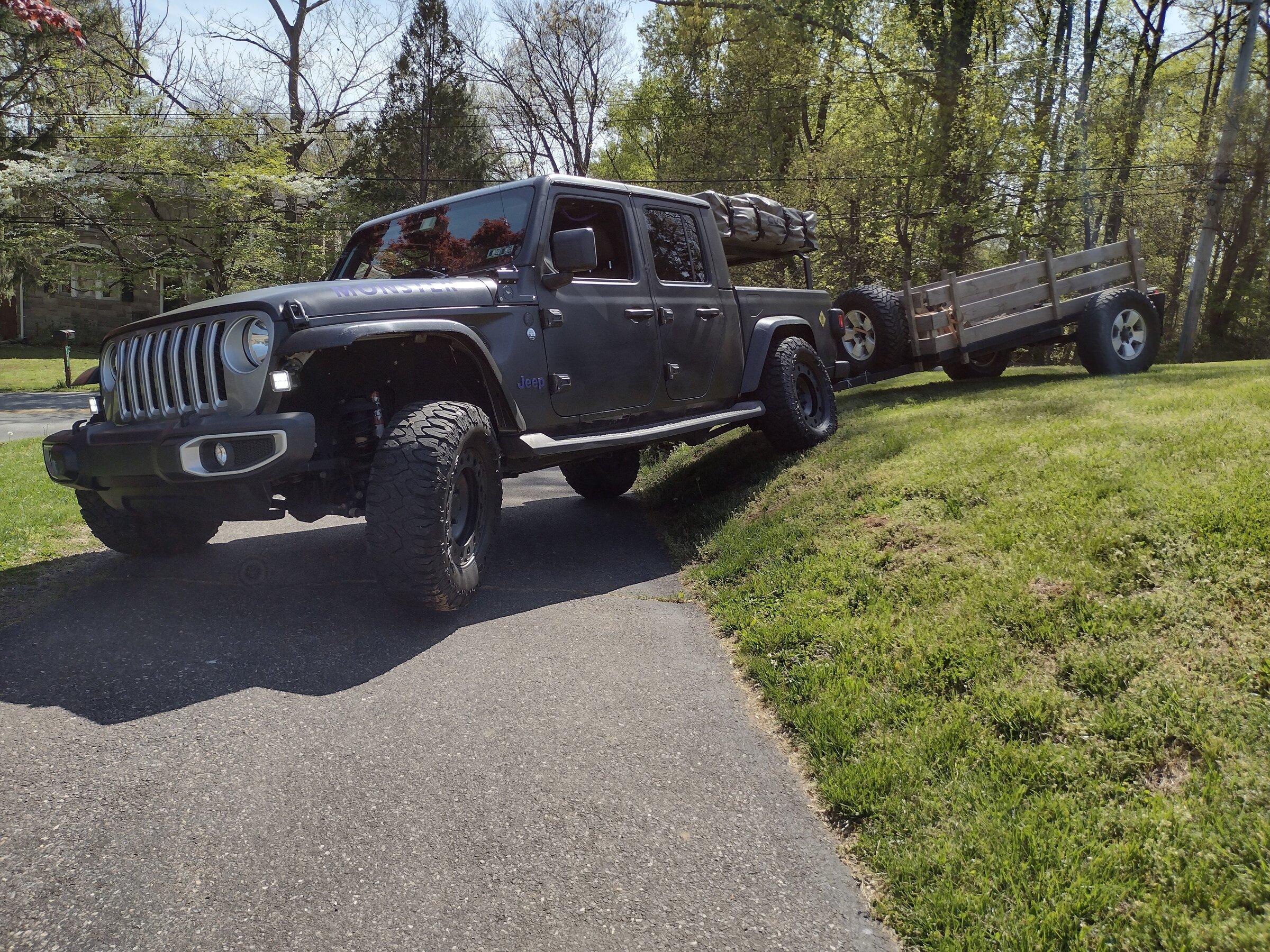 Jeep Gladiator Separating 2 piece Gladiator Rubicon fenders to paint? IMG_20220430_153659180_HDR