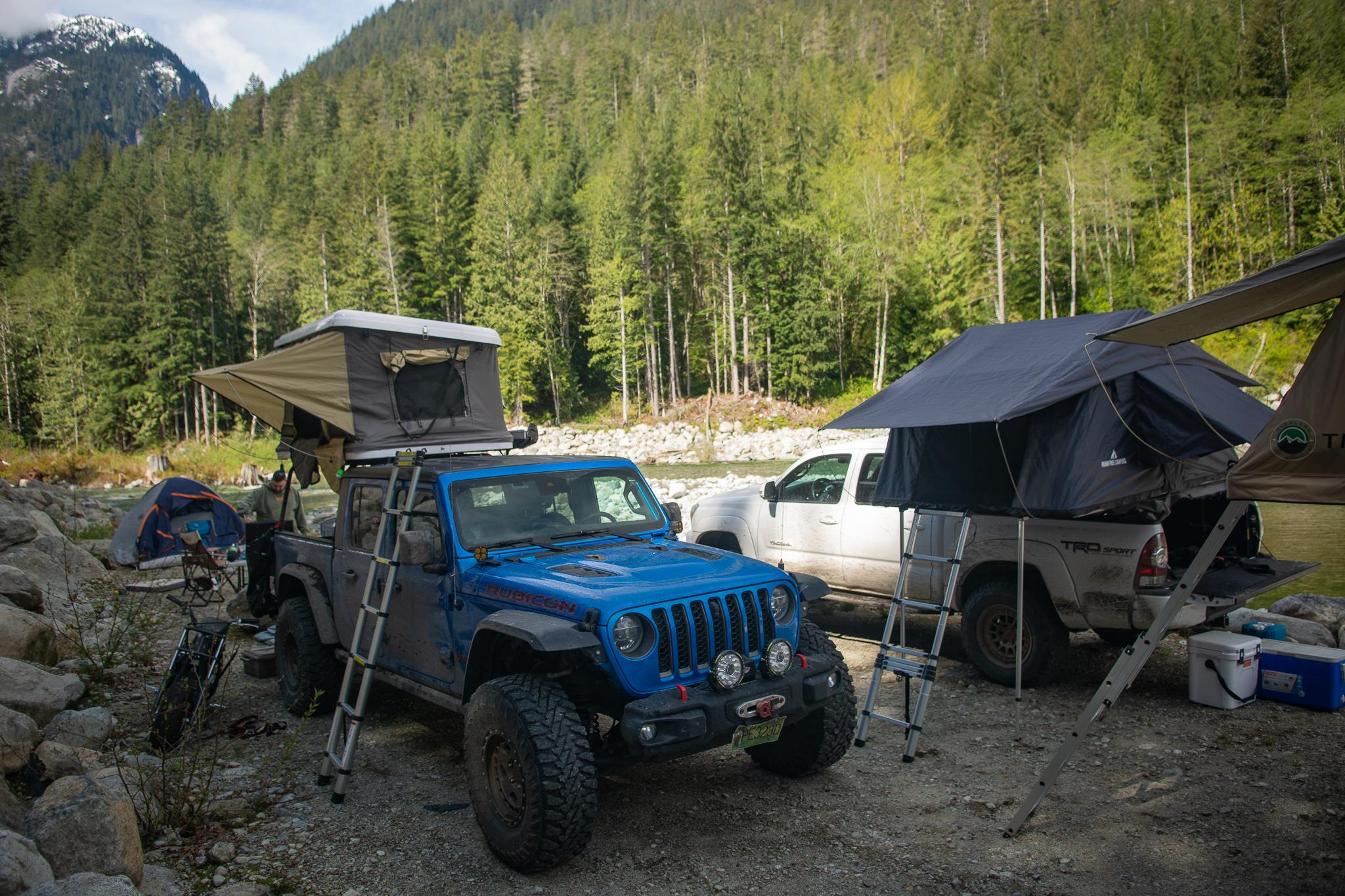 Jeep Gladiator Camping with your Gladiator PPA_7036